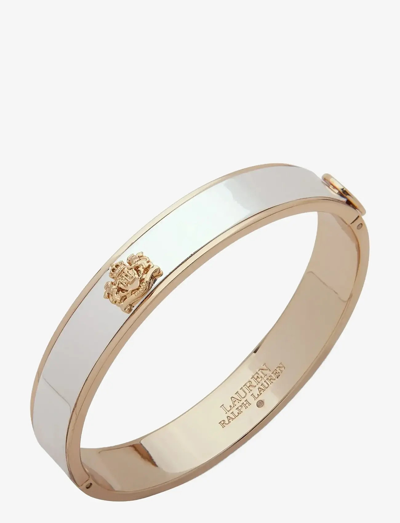 Lauren Ralph Lauren - BR 7.5" CREST BANGLE -TWO TONE - two tone - 0