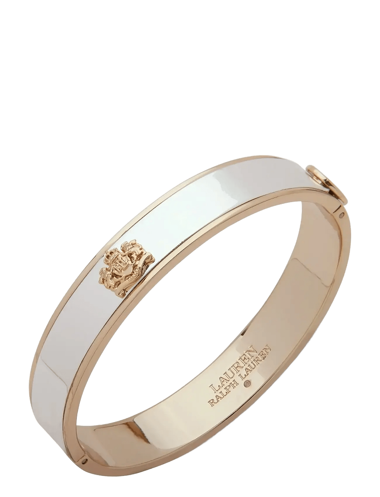 BR 7.5" CREST BANGLE -TWO TONE - TWO TONE