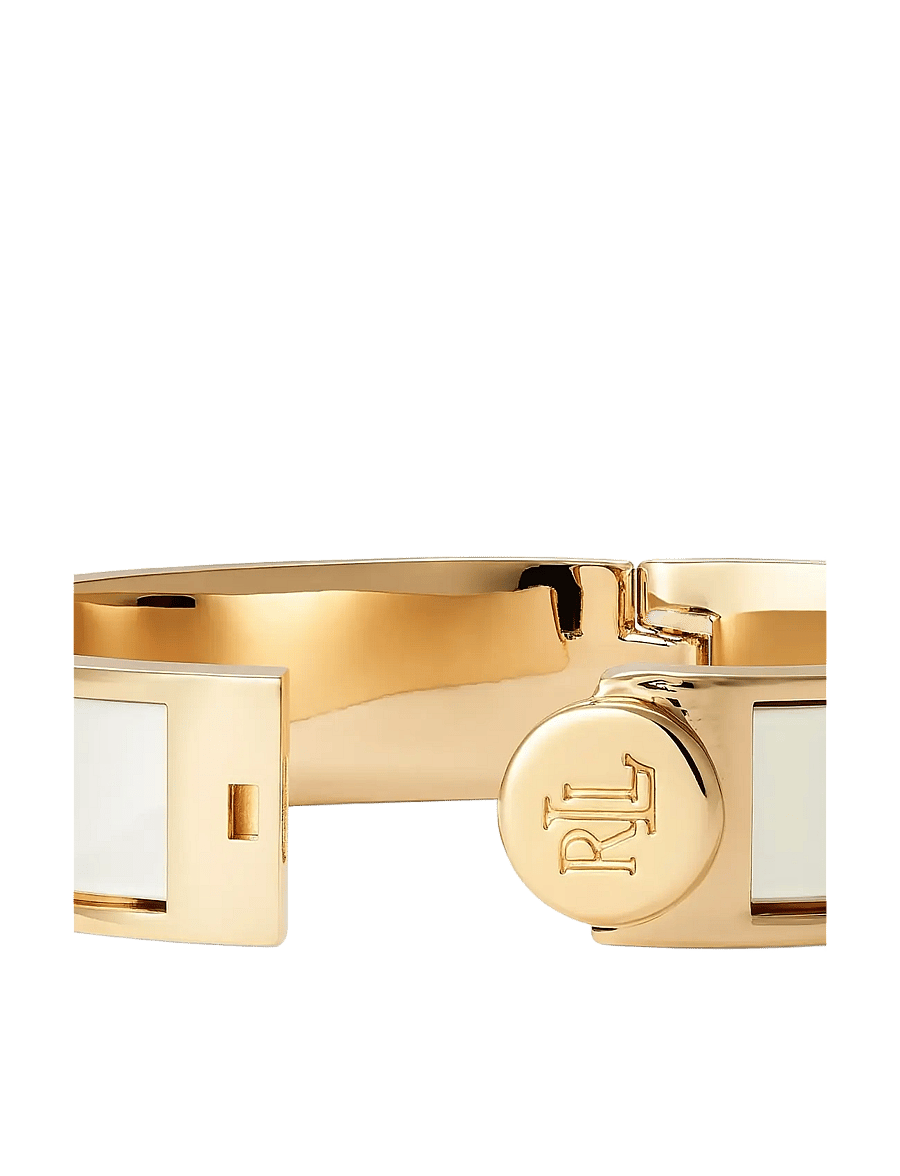 Lauren Ralph Lauren - BR 7.5" CREST BANGLE -TWO TONE - armringe - two tone - 1