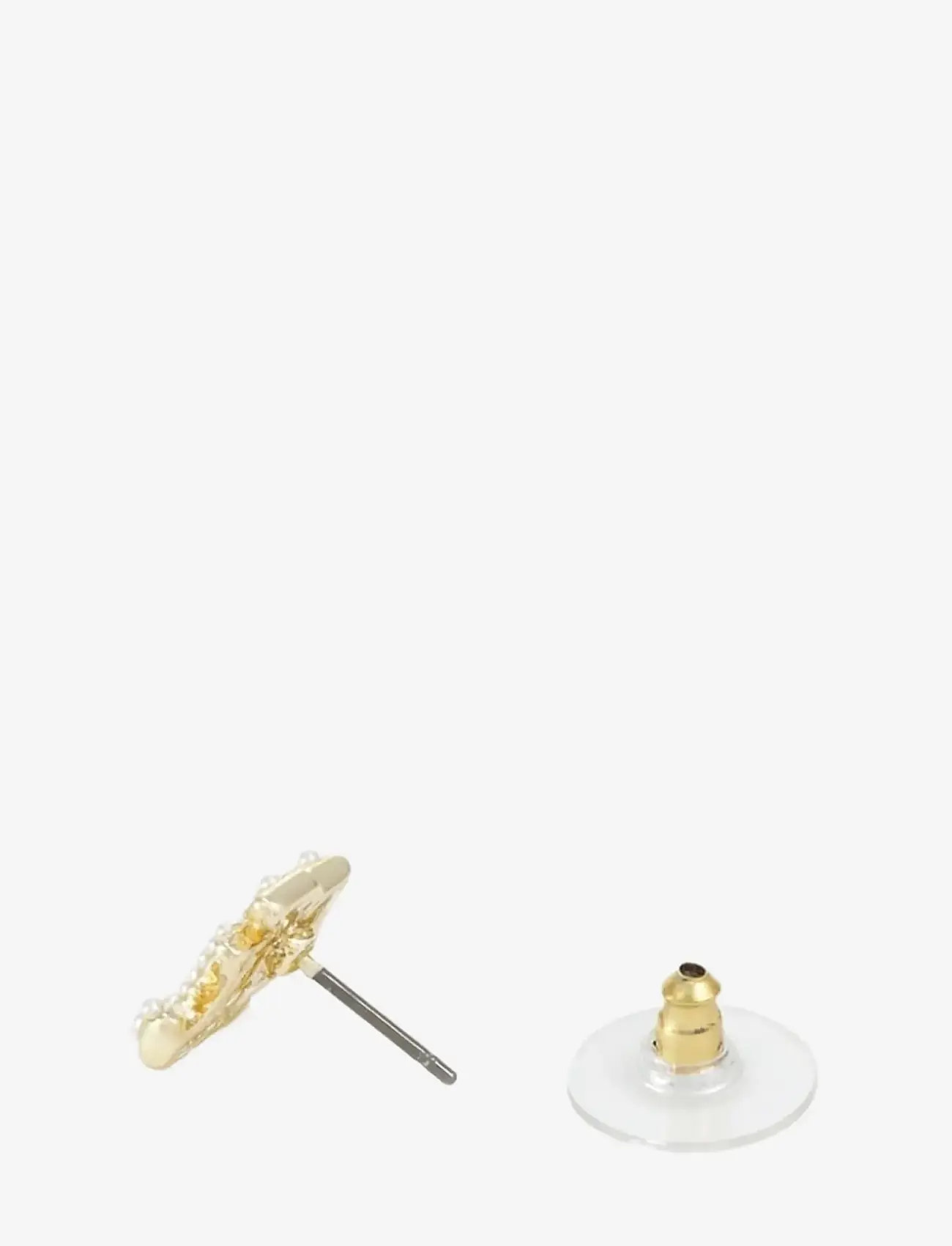 Lauren Ralph Lauren - LRL PEARL STUD EARRINGS - pärlörhängen - gld/white pearl - 1