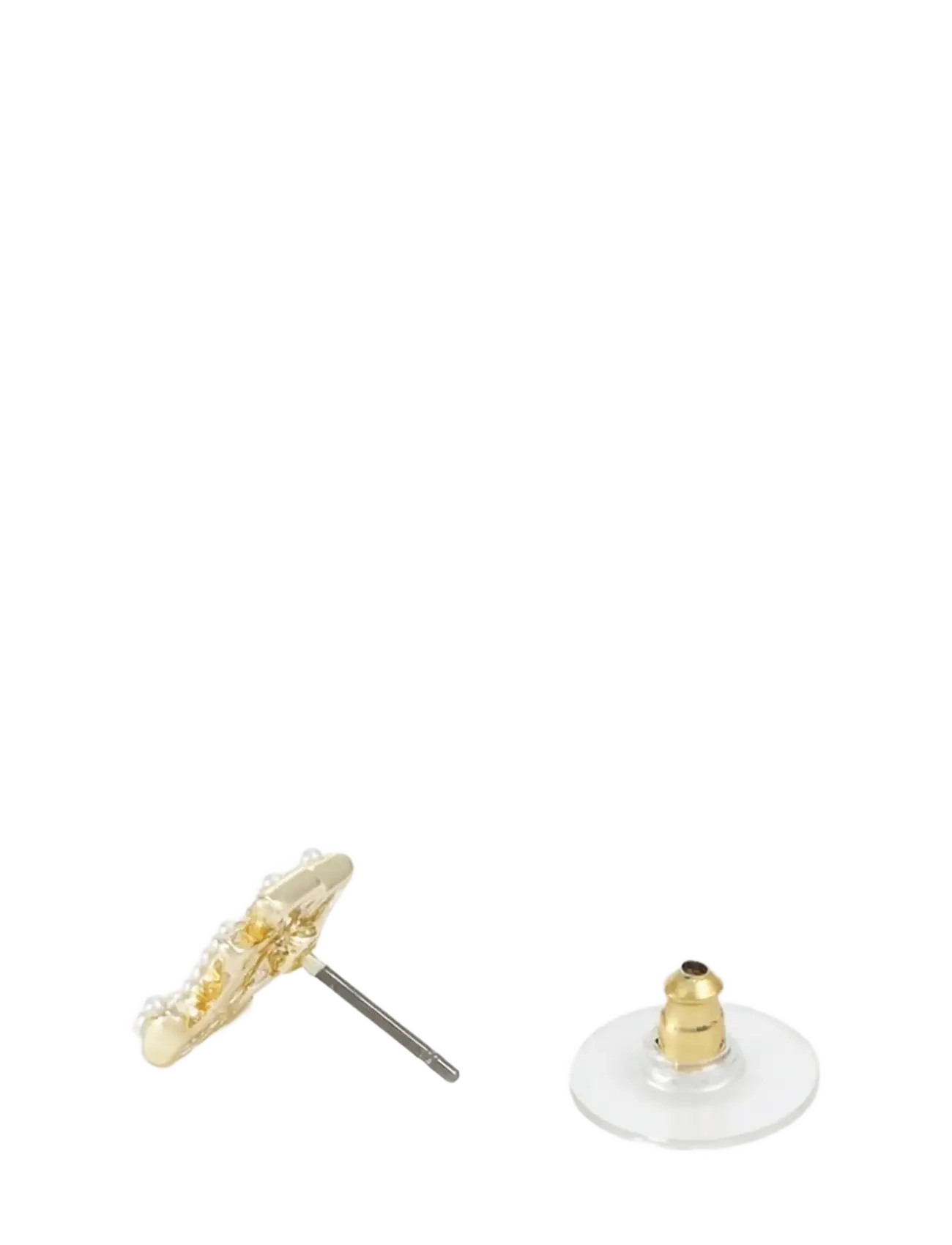 Lauren Ralph Lauren - LRL PEARL STUD EARRINGS - boucles d'oreilles en perles - gld/white pearl - 1