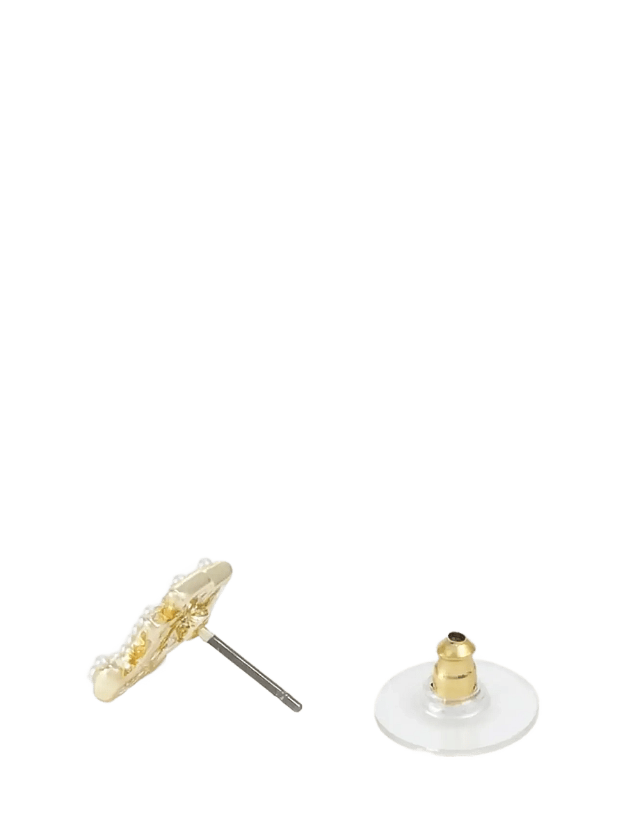 Lauren Ralph Lauren - LRL PEARL STUD EARRINGS - perleøreringe - gld/white pearl - 1