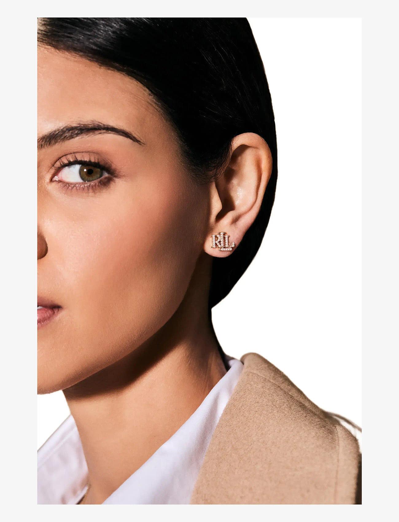 Lauren Ralph Lauren - LRL PEARL STUD EARRINGS - pärlörhängen - gld/white pearl - 2