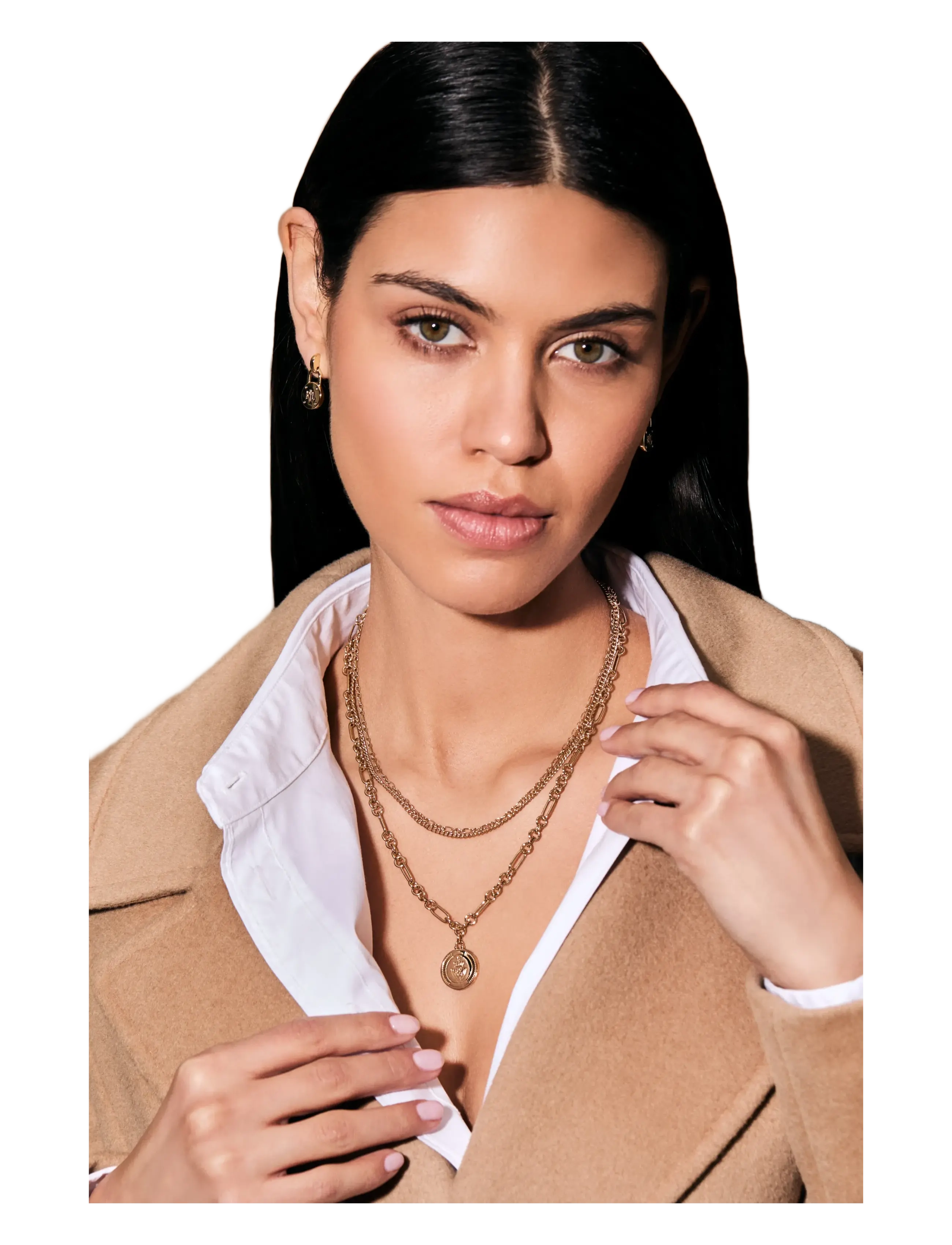 Lauren Ralph Lauren - NK 16 MULTI ROW PENDANT - GLD - halsketten - gld - 2