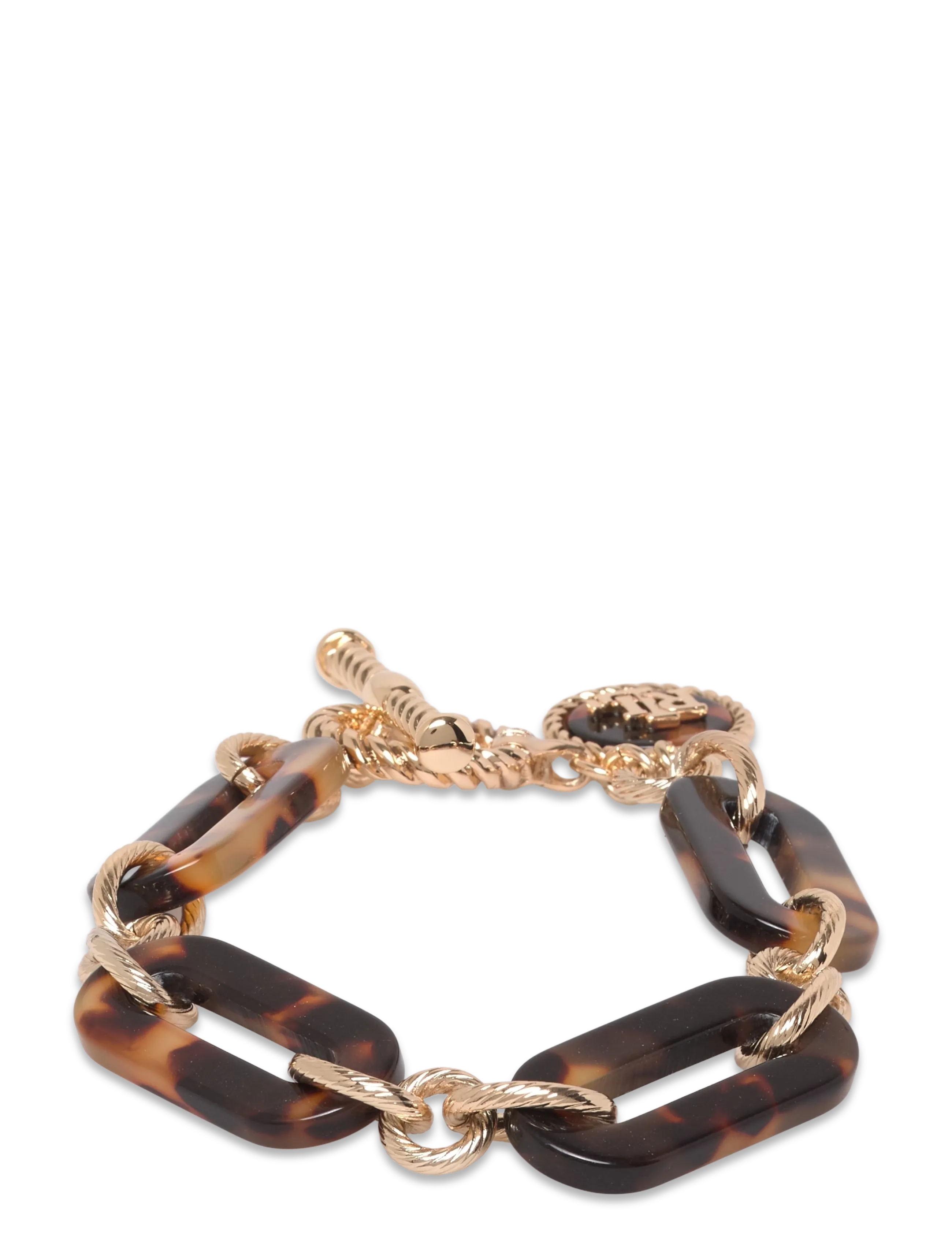 Lauren Ralph Lauren BR LOGO TORT LINK FLEX - GLD/TORT - Schmuck - GLD/TORTOISE / gold