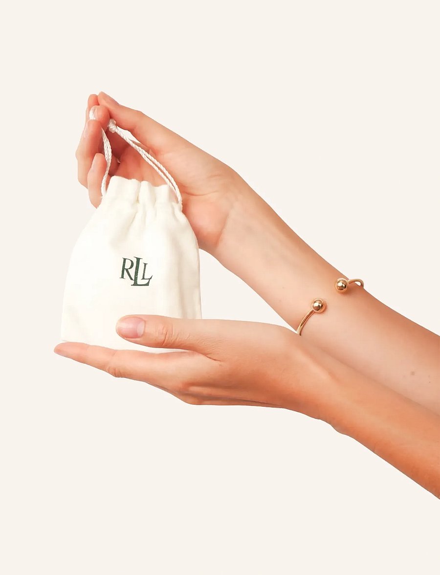 Lauren Ralph Lauren - BR LOGO TORT LINK FLEX - GLD/TORT - bracelets chaîne - gld/tortoise - 2