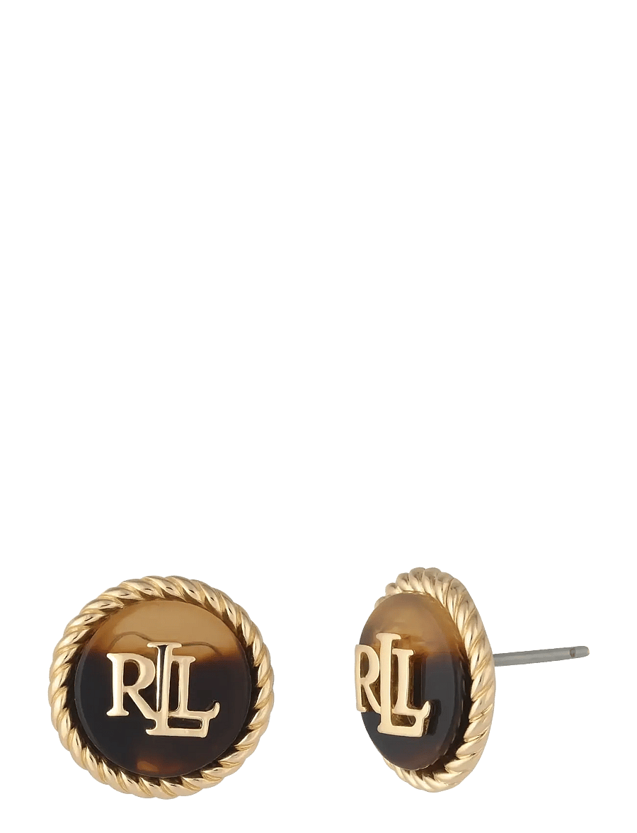 Lauren Ralph Lauren - PE LRL GOLD TORT STUD - eyrnaskart - gld/tort - 0