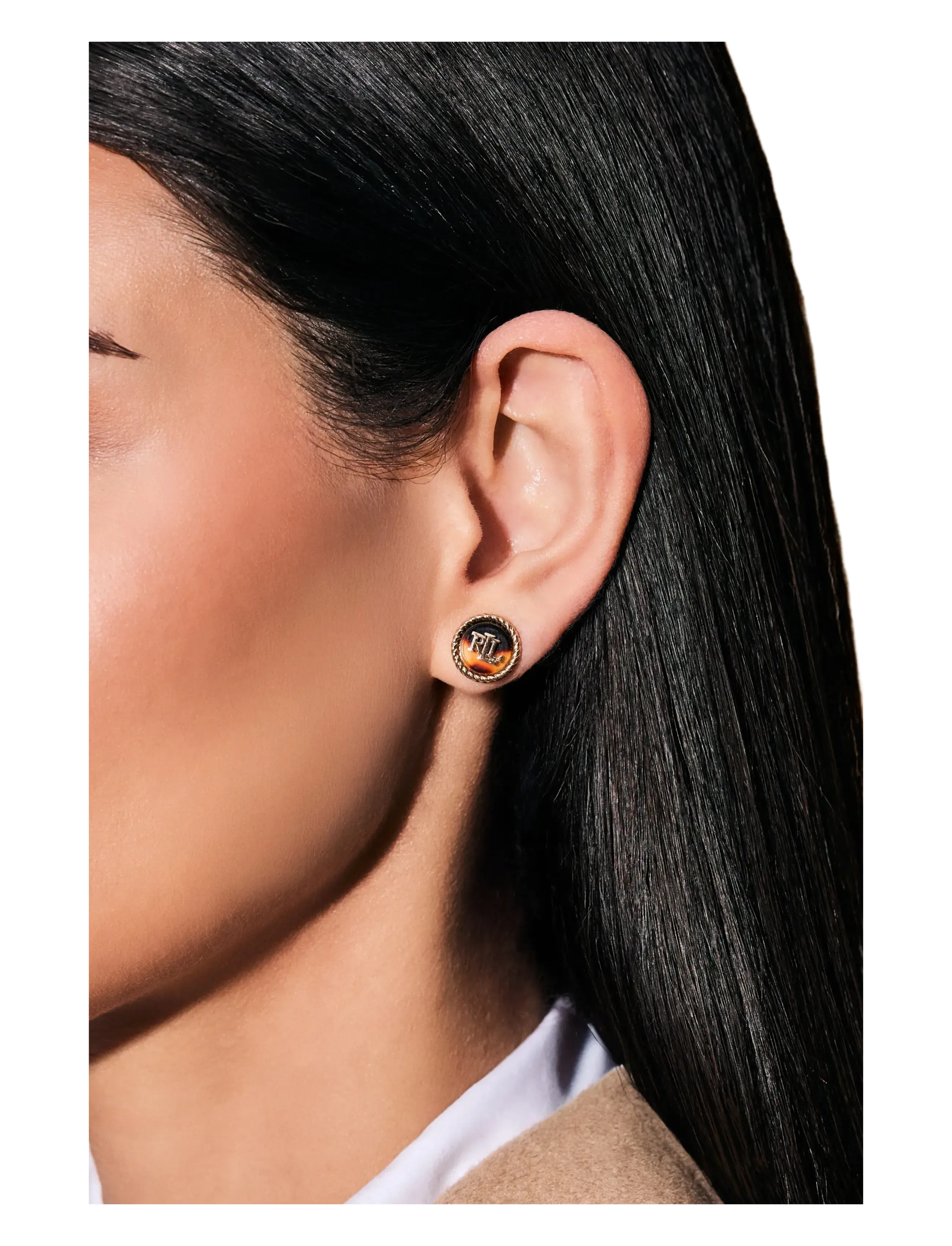 Pe Lrl Gold Tort Stud 4