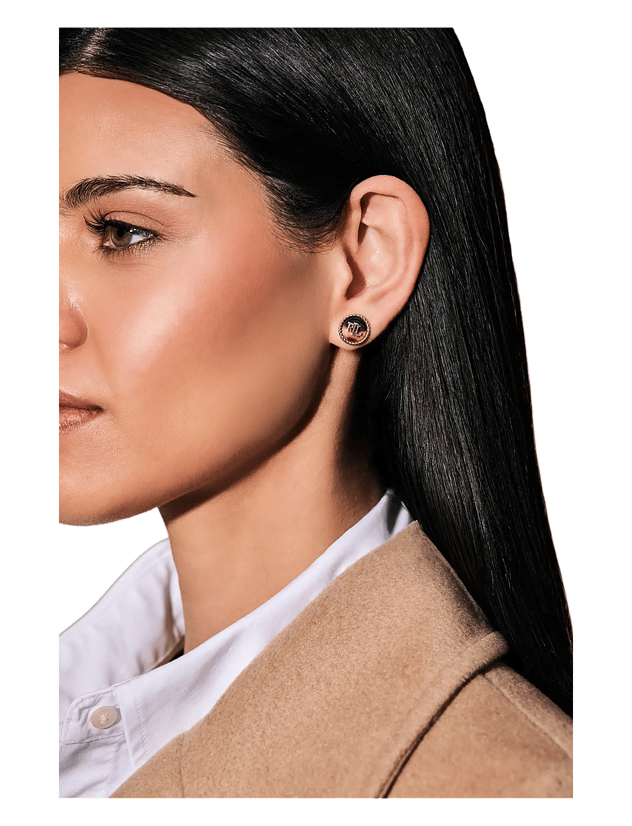 Lauren Ralph Lauren - PE LRL GOLD TORT STUD - eyrnaskart - gld/tort - 4