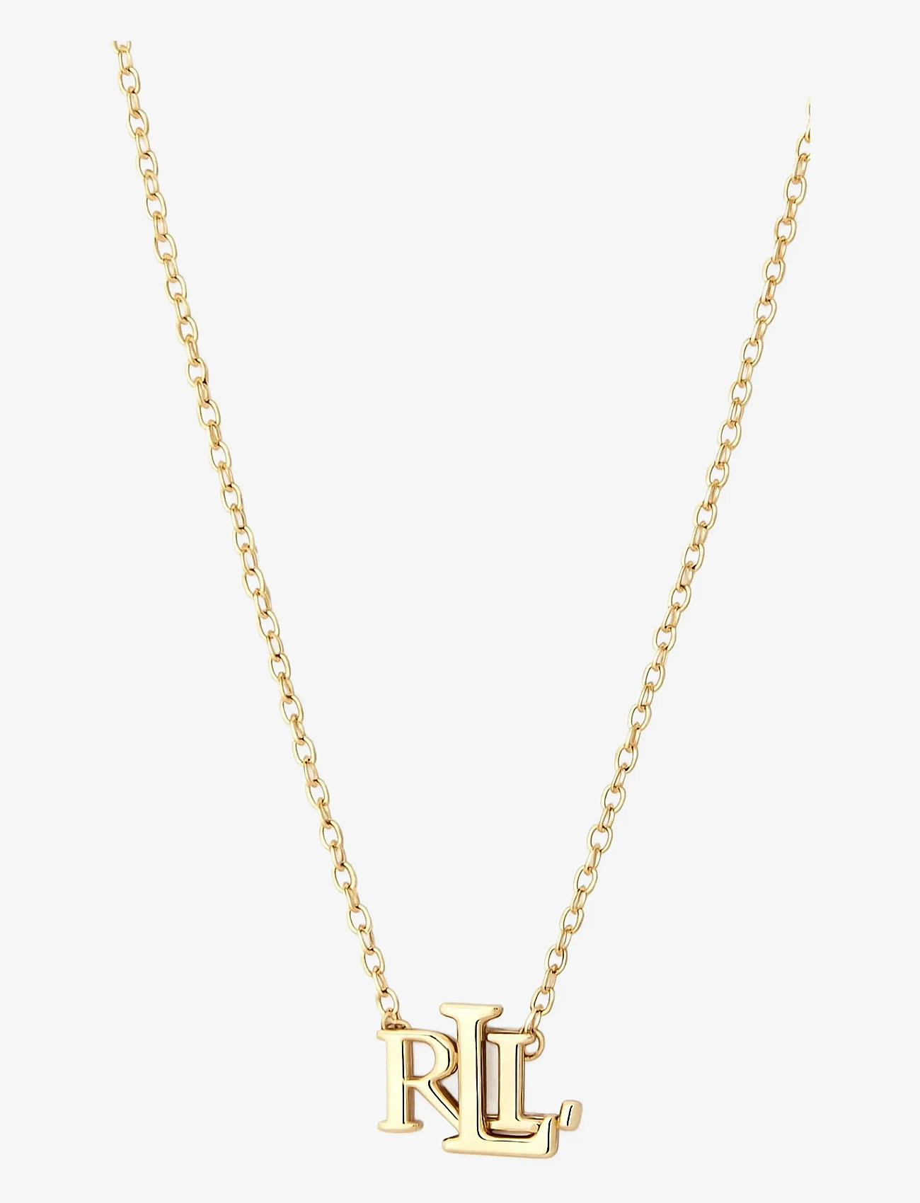 Lauren Ralph Lauren - NK 16 CARDED LRL LOGO PENDANT - GLD - anhänger - gld - 0