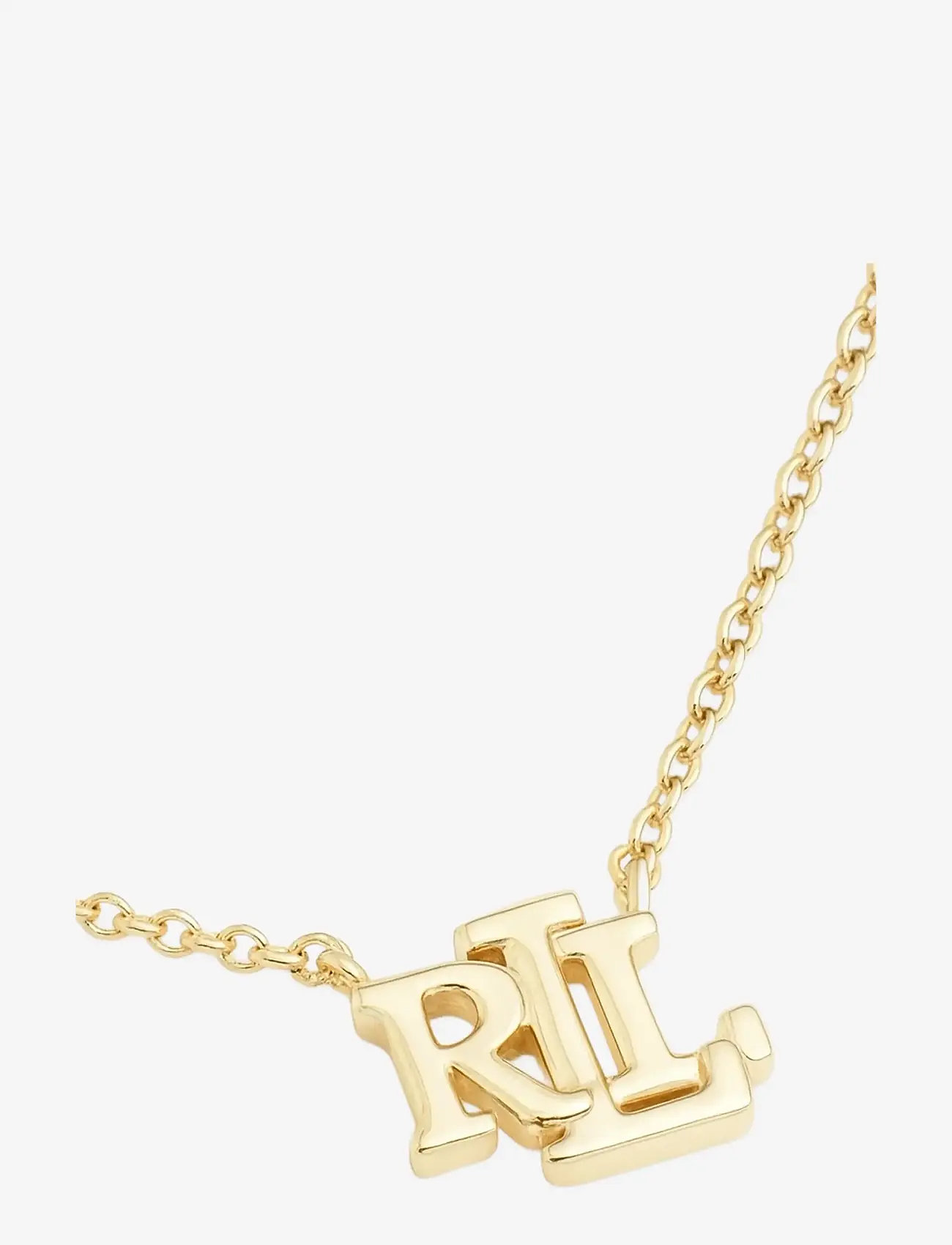 Lauren Ralph Lauren - NK 16 CARDED LRL LOGO PENDANT - GLD - anhänger - gld - 1
