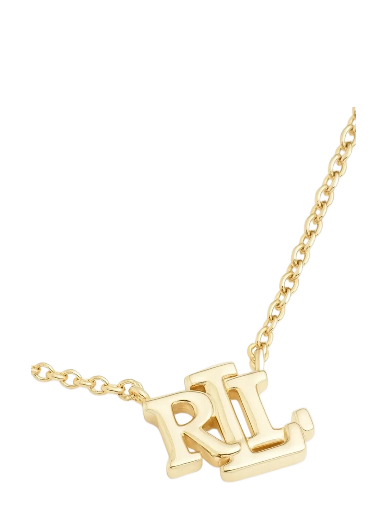 Lauren Ralph Lauren - NK 16 CARDED LRL LOGO PENDANT - GLD - pendentifs - gld - 1