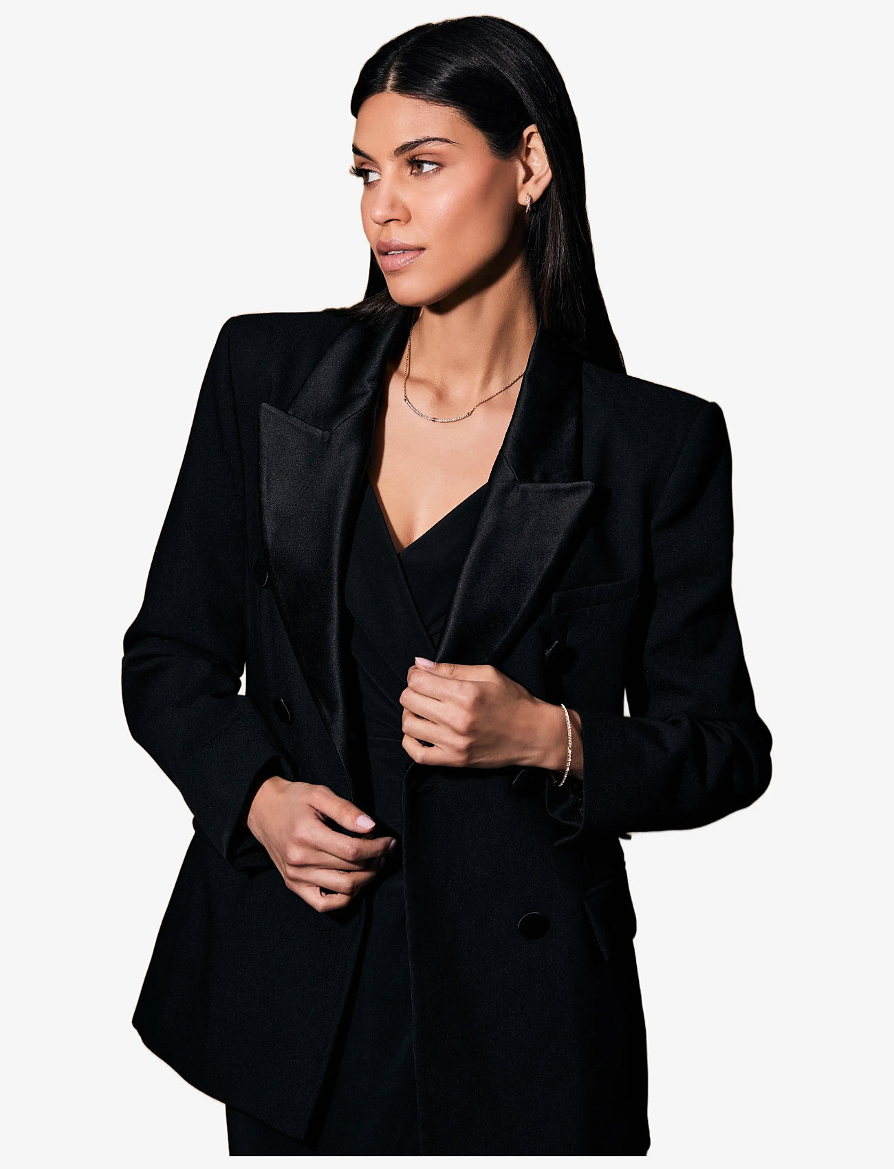 Lauren Ralph Lauren - BR THIN PAVE HINGE BANGLE - GLD/CRY - bangles - gld/cry - 1