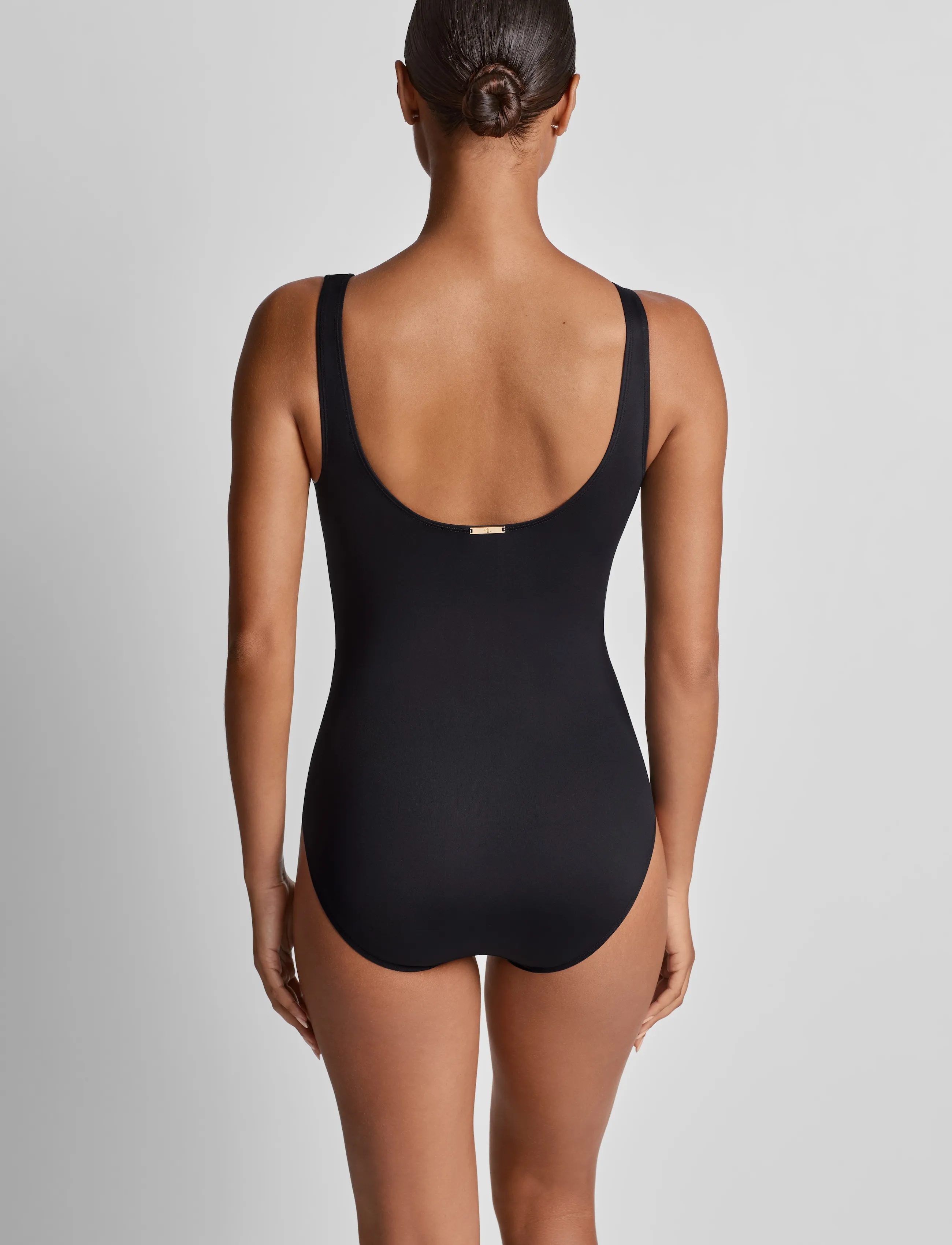 Lauren Ralph Lauren Swimwear - LRL Beach Club Solid Ring Ots u/w S - black - 4