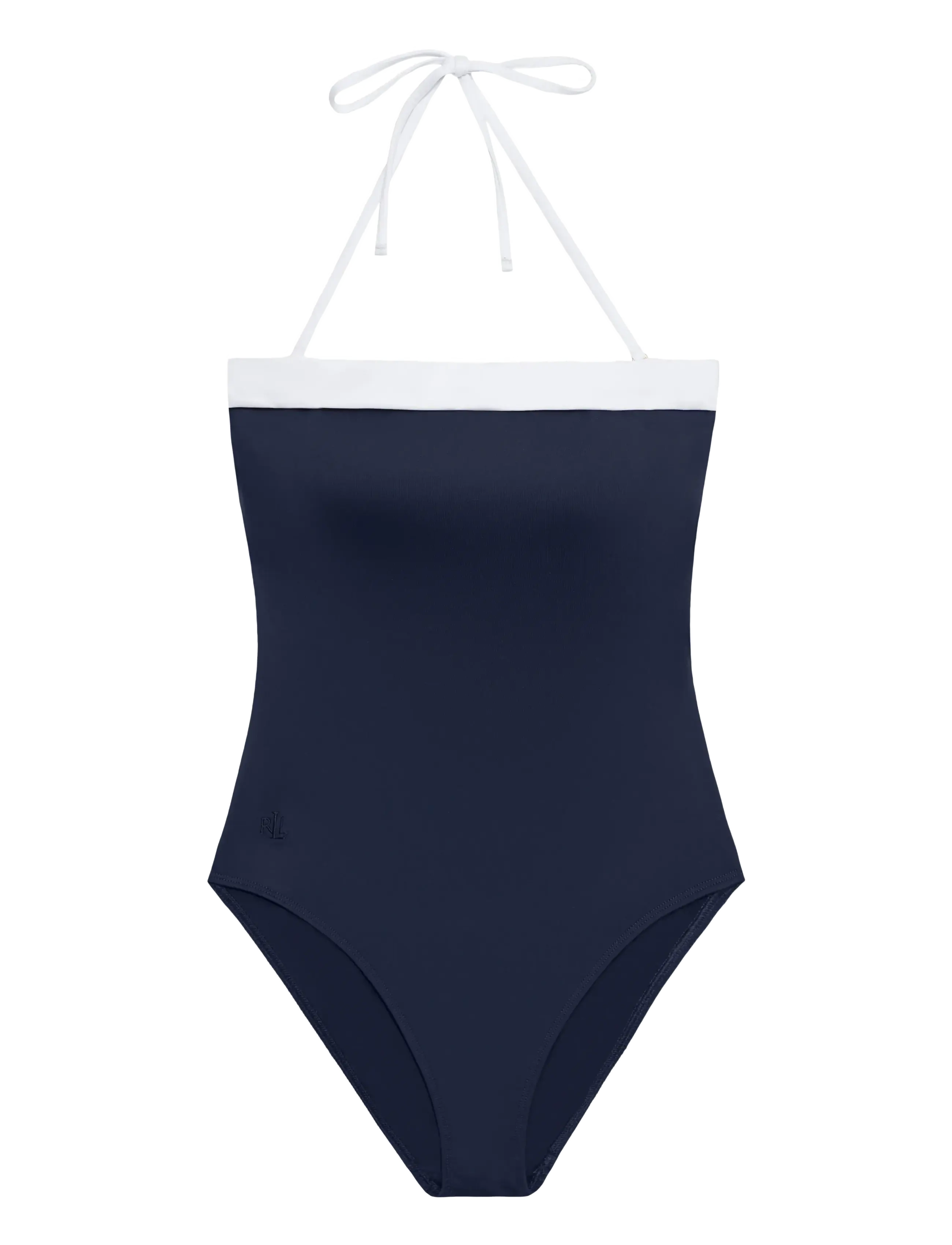 Lauren Ralph Lauren Swimwear LRL Bel Air modern bandeau Mio swim - Odzież - DARK NAVY / navy