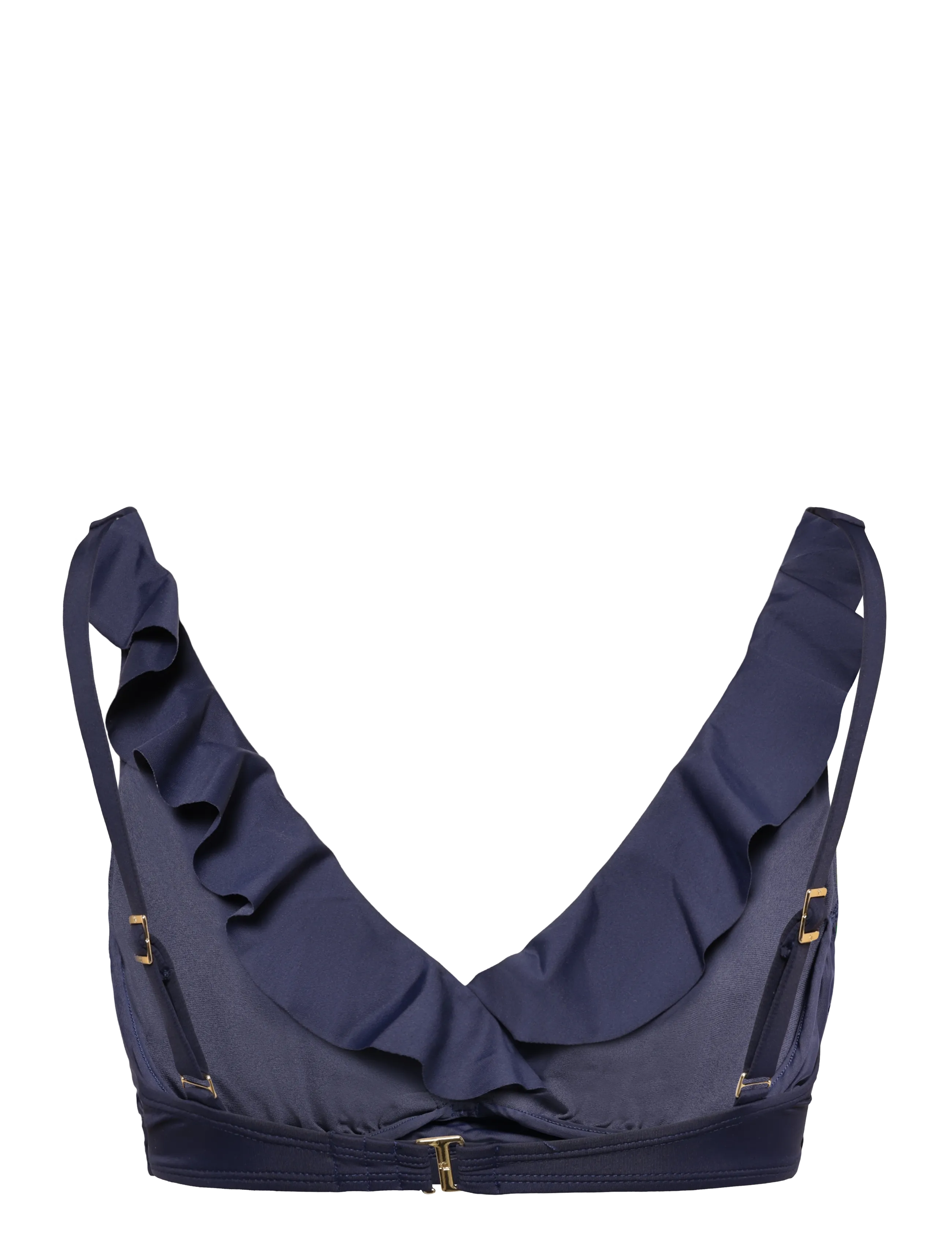 Lauren Ralph Lauren Swimwear - LRL Beach club Ruffle uw bra - bikini-oberteile mit bügel - navy - 1