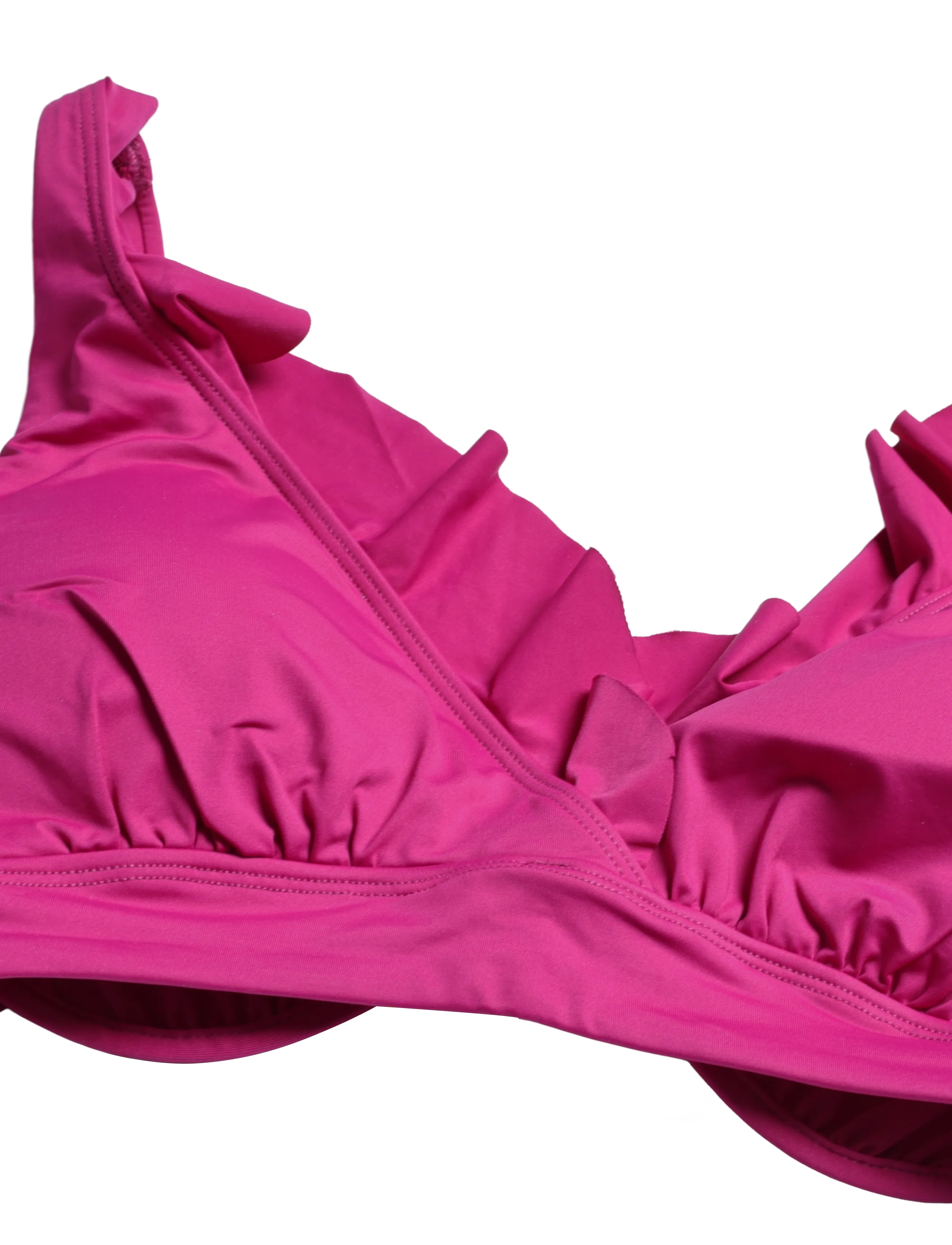 Lauren Ralph Lauren Swimwear - LRL Beach club Ruffle uw bra - bikini-oberteile mit bügel - plumeria - 2