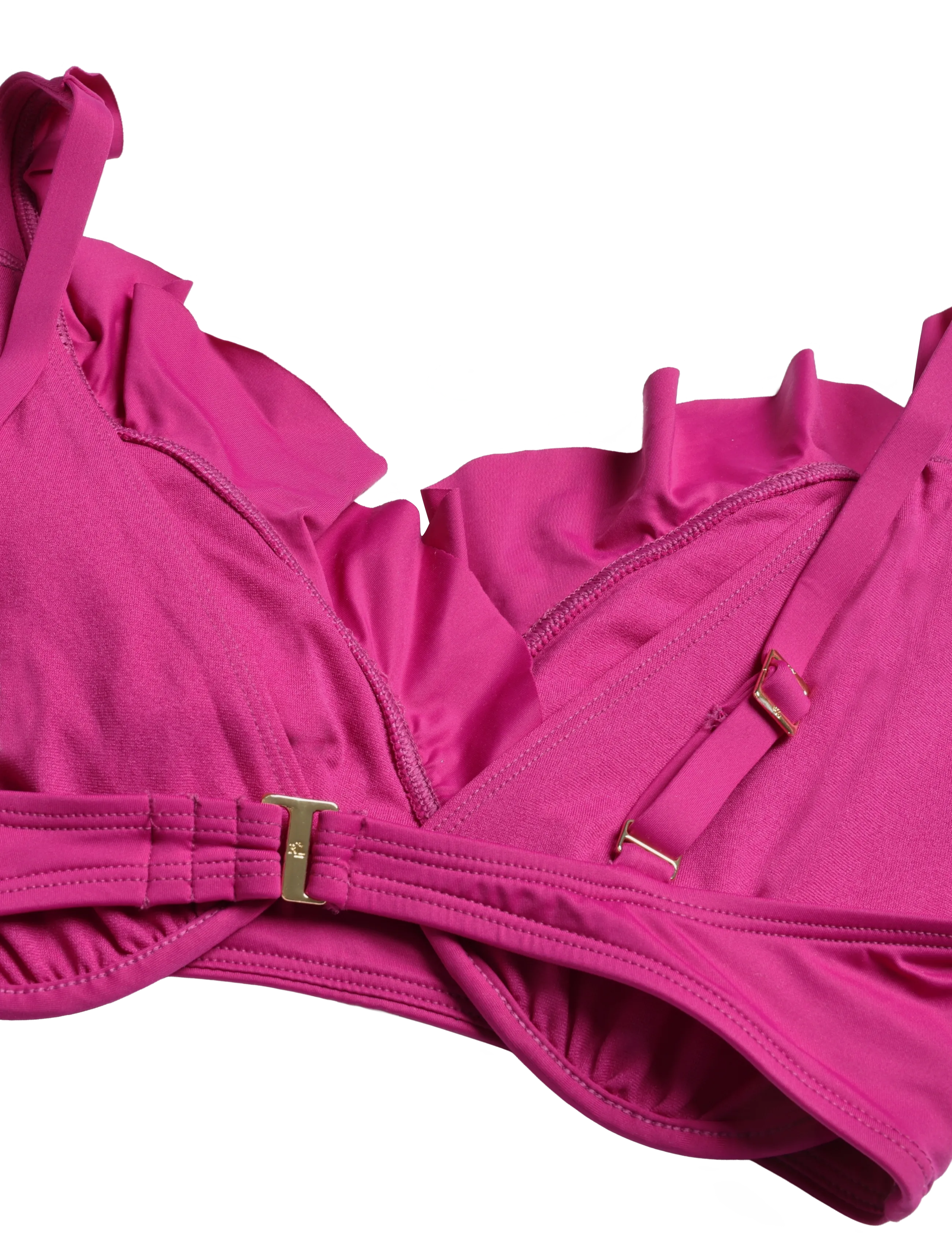 Lauren Ralph Lauren Swimwear - LRL Beach club Ruffle uw bra - bikini-oberteile mit bügel - plumeria - 3