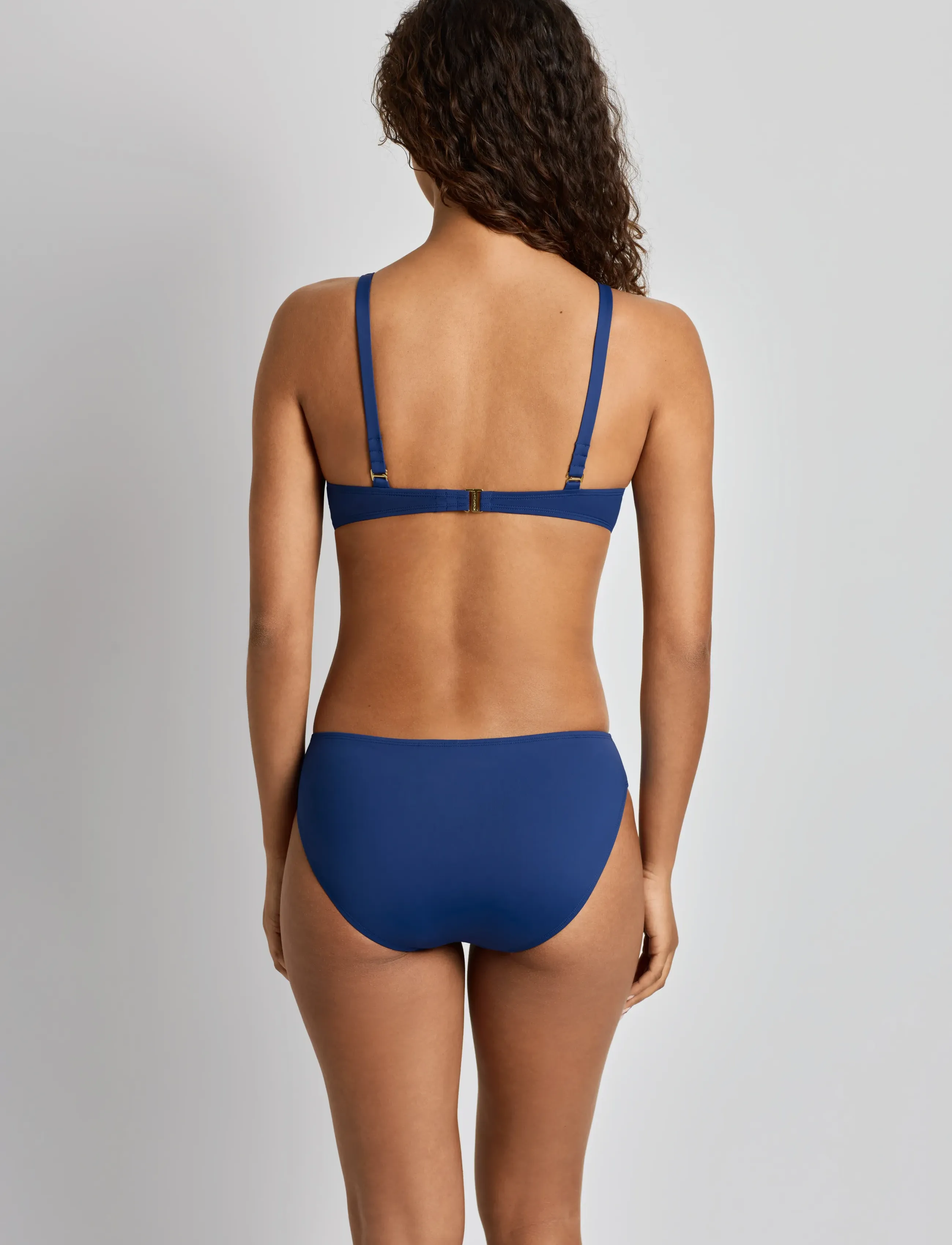 Lauren Ralph Lauren Swimwear - LRL Beach club Ring OTS bra - trekantsbikinier - blue saturn - 3