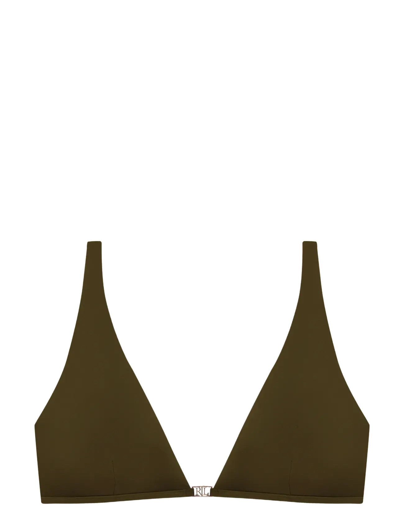 LAUREN RALPH LAUREN Bademode Lrl Beach Club Tall Triangle BH Khaki - 40 - Damen