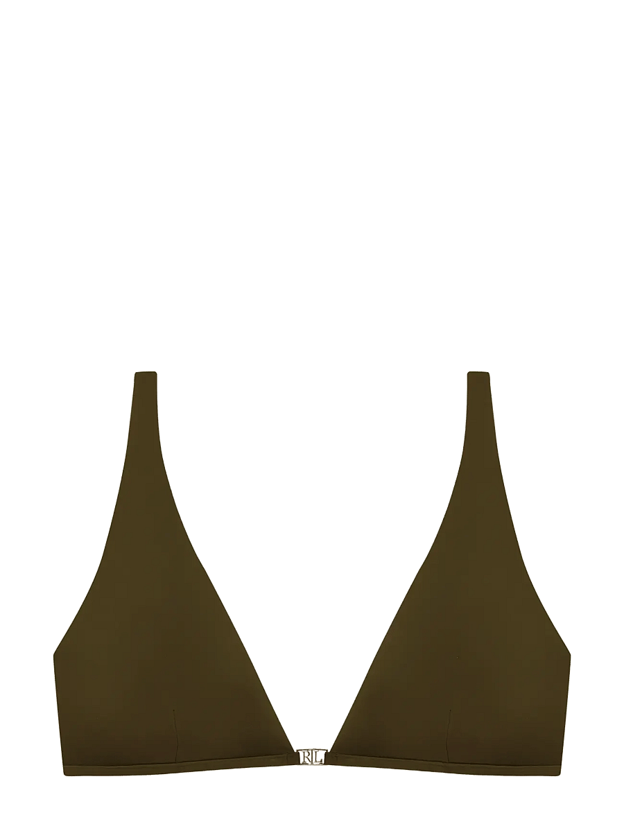 Lauren Ralph Lauren Swimwear - LRL Beach club Tall triangle bra - triangelformad bikinis - dark olive - 1
