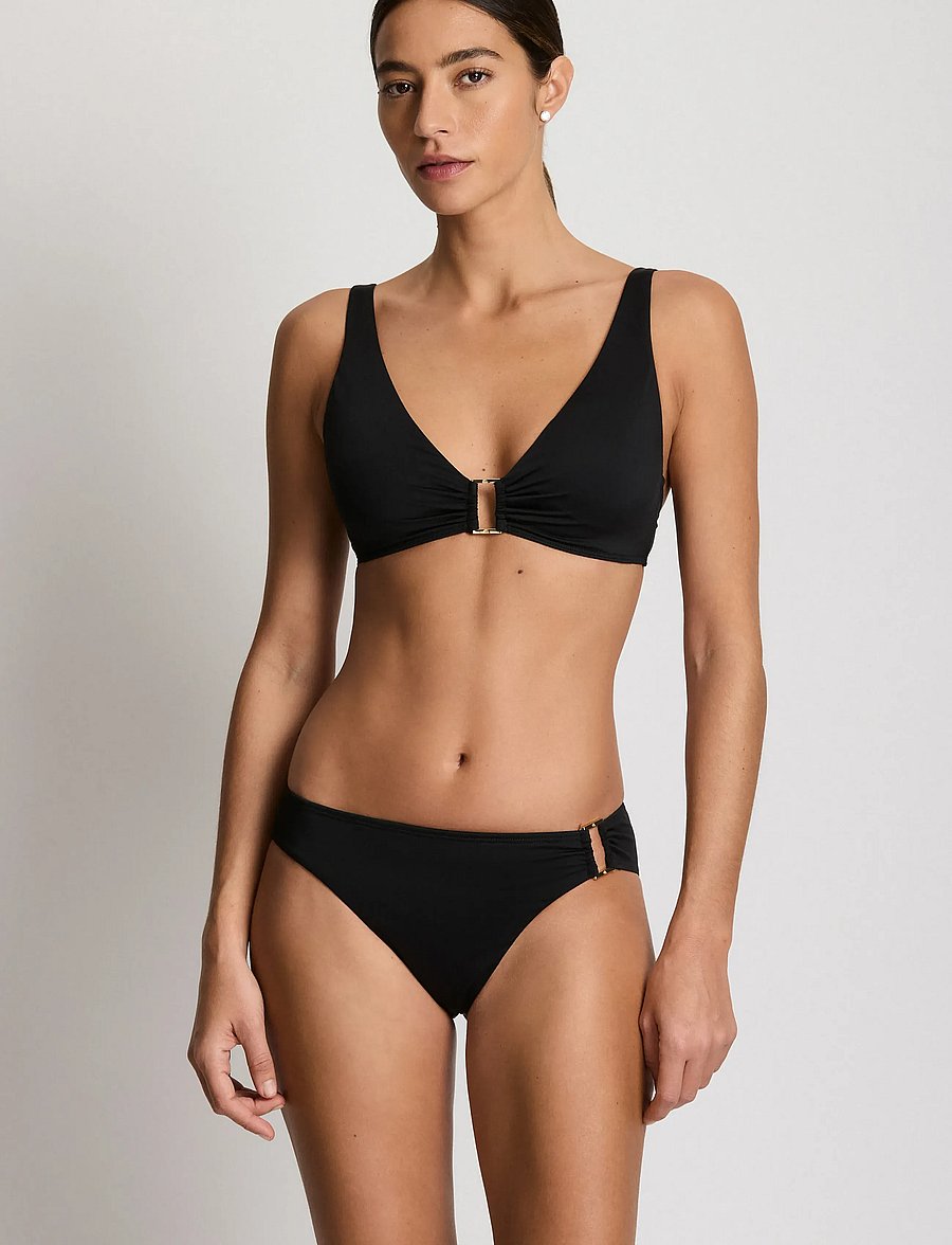 Lauren Ralph Lauren Swimwear - LRL Beach club Ring hipster - bikini-slips - black - 2