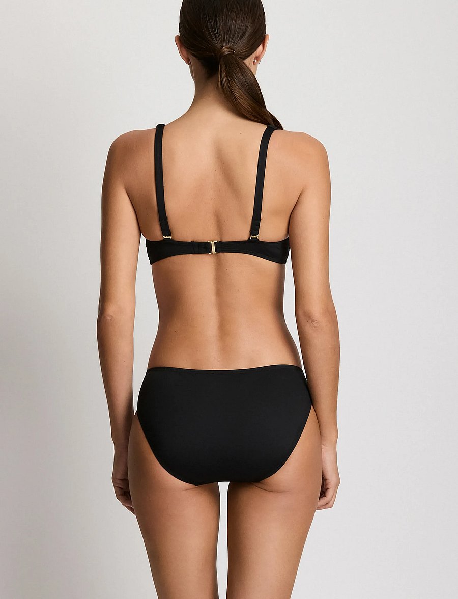 Lauren Ralph Lauren Swimwear - LRL Beach club Ring hipster - bikini-slips - black - 4