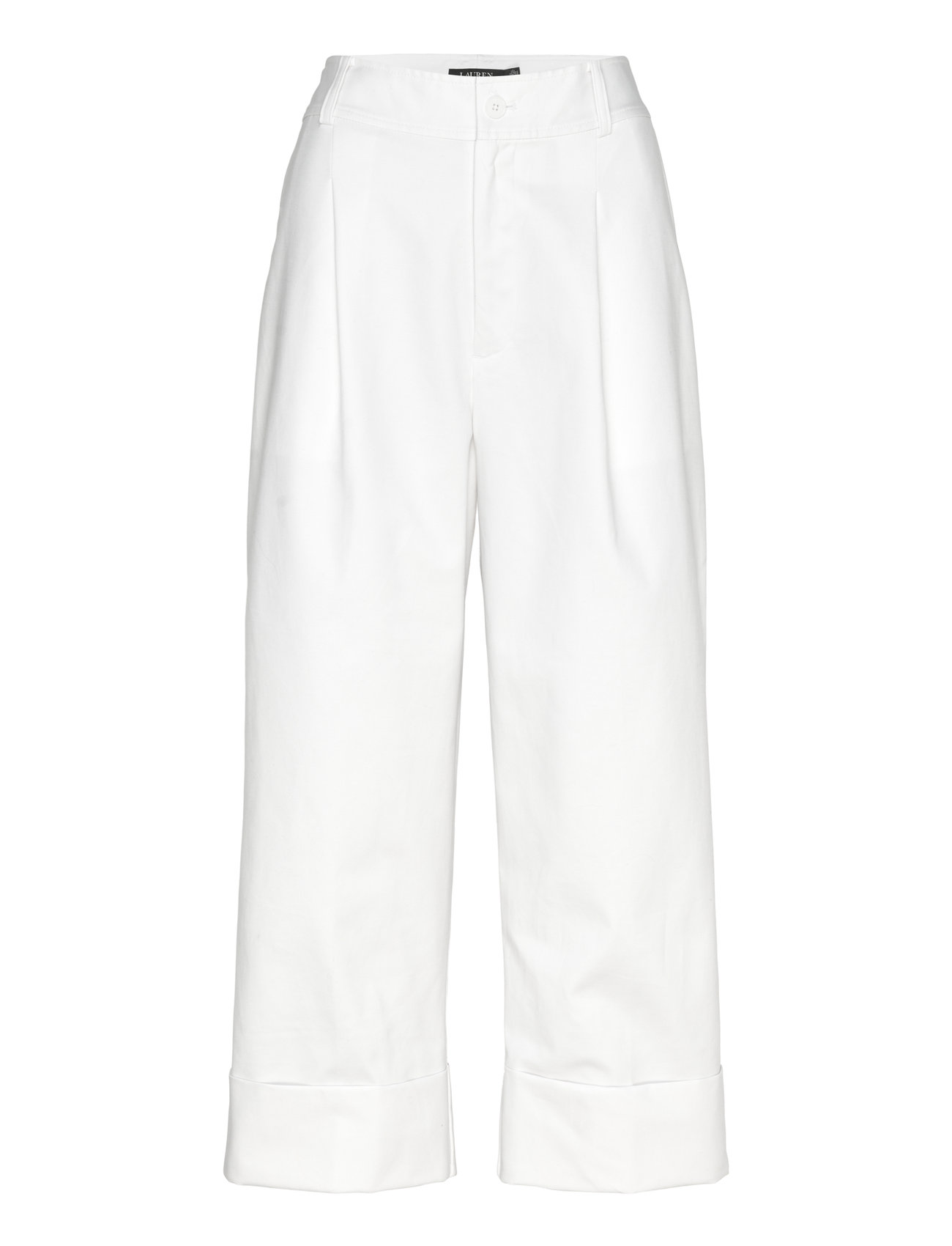 Lauren Ralph Lauren | Double-Faced Stretch Cotton Ankle Pant | 34