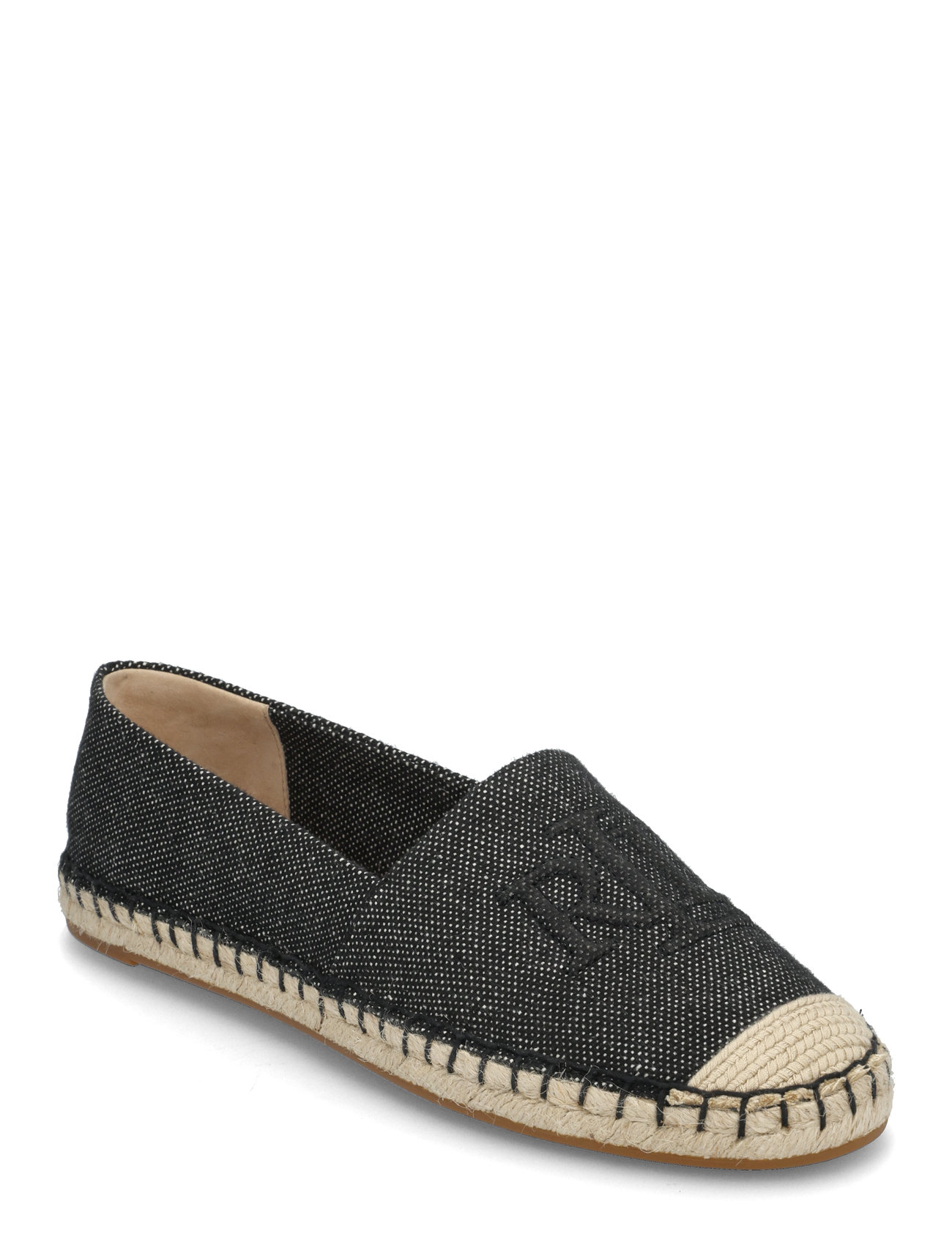 Lauren Ralph Lauren Cameryn Cross-Dyed Canvas Espadrille - - 41 1