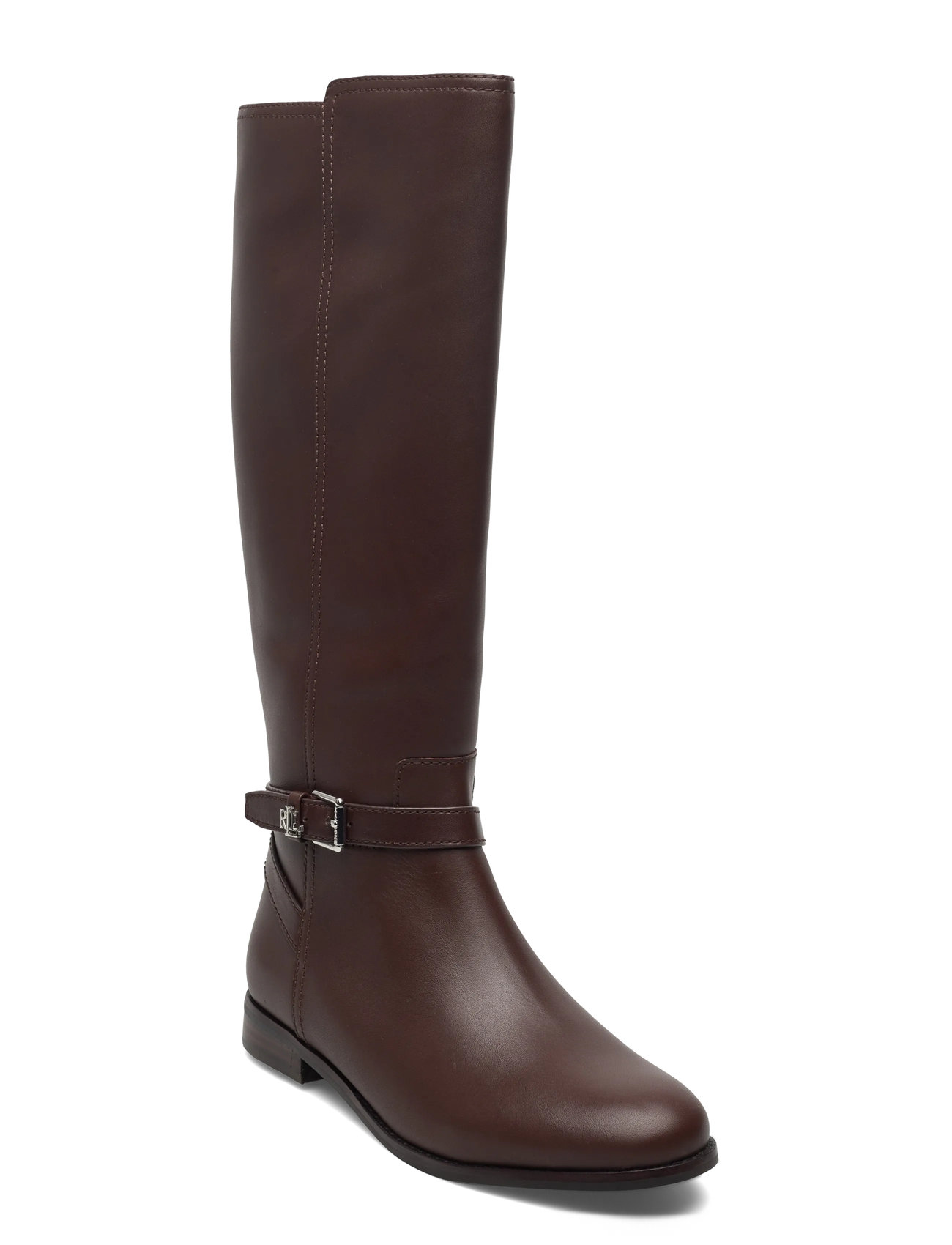 Lauren Ralph Lauren Brooke Ii Calfskin Tall Boot - - 36 1