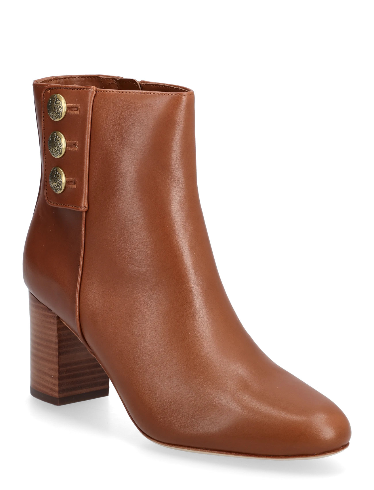Lauren Ralph Lauren | Kennedi Calfskin Bootie Heel | 36