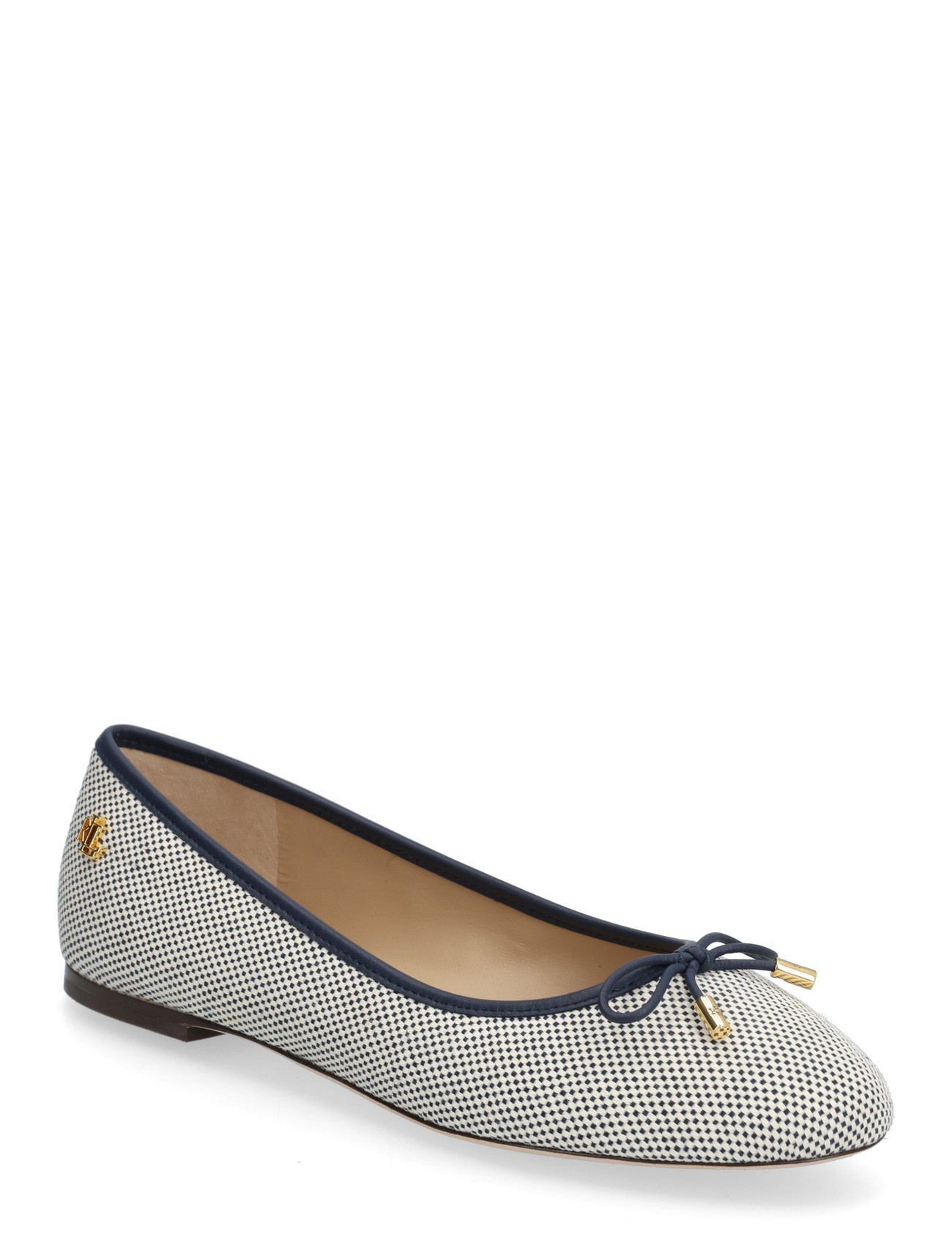 Lauren Ralph Lauren Jayna Cross-Dyed Canvas Flat - - 40 1
