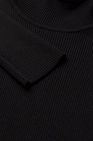 Lauren Ralph Lauren - STRETCH COTTON MODL-L/S TURTLE NECK - megztiniai su aukšta apykakle - polo black - 4