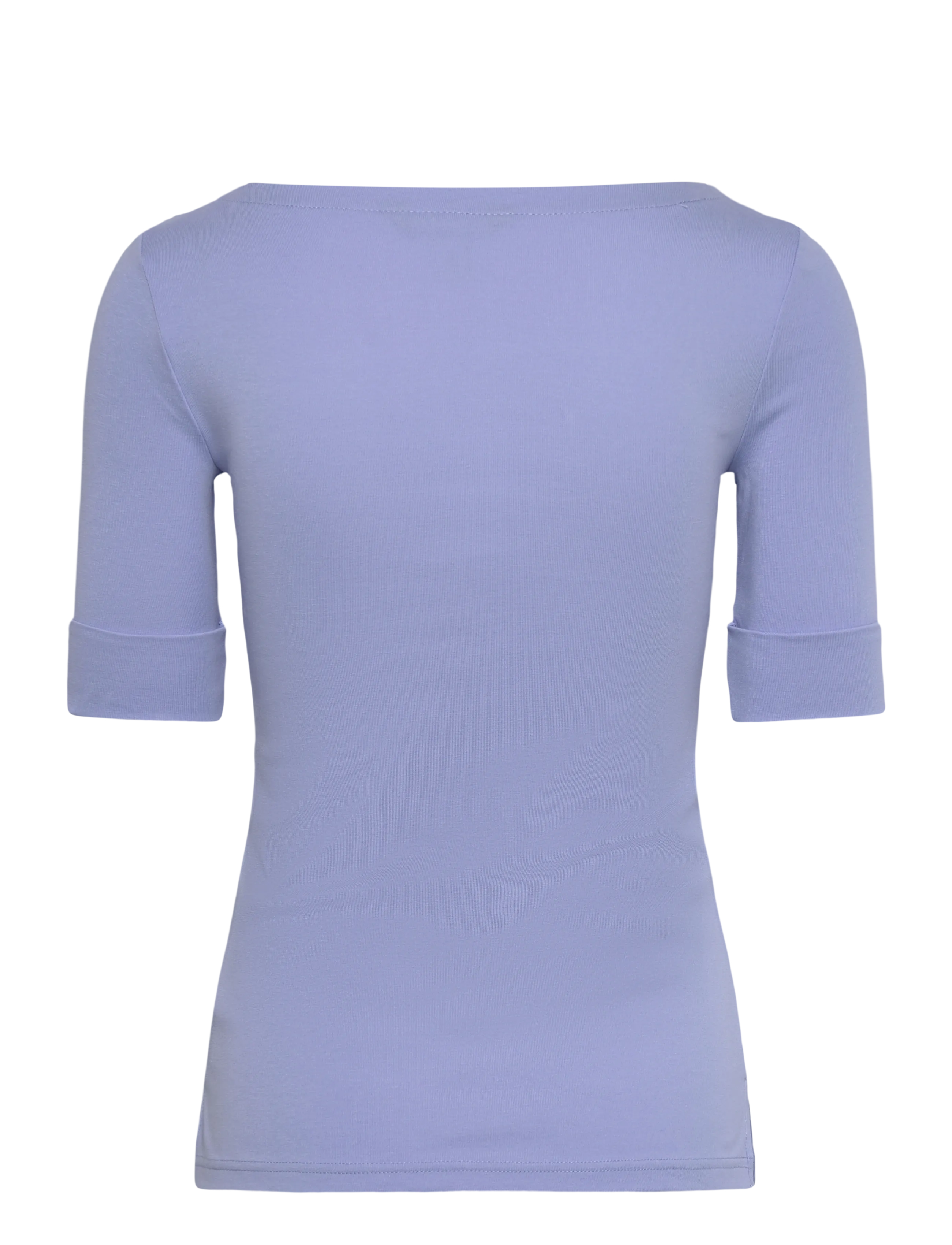 Lauren Ralph Lauren - Stretch Cotton Boatneck Tee - blouses à manches courtes - banker blue - 2