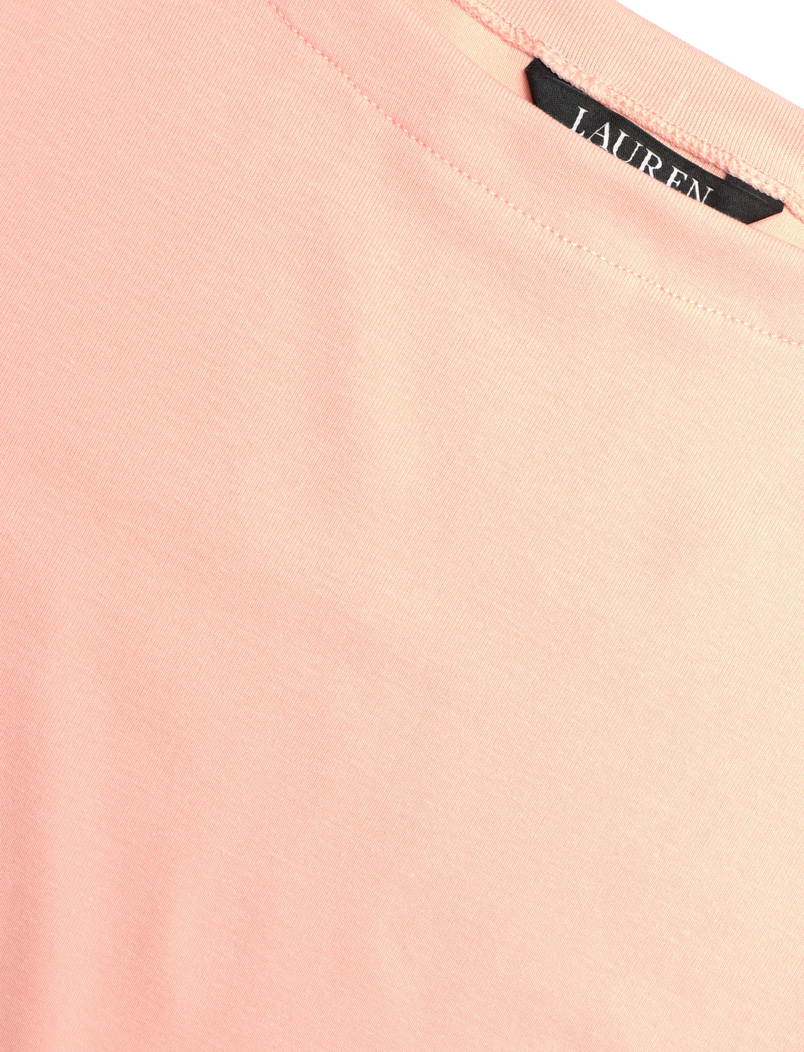 Lauren Ralph Lauren - Stretch Cotton Boatneck Tee - kortærmede bluser - light portside co - 2