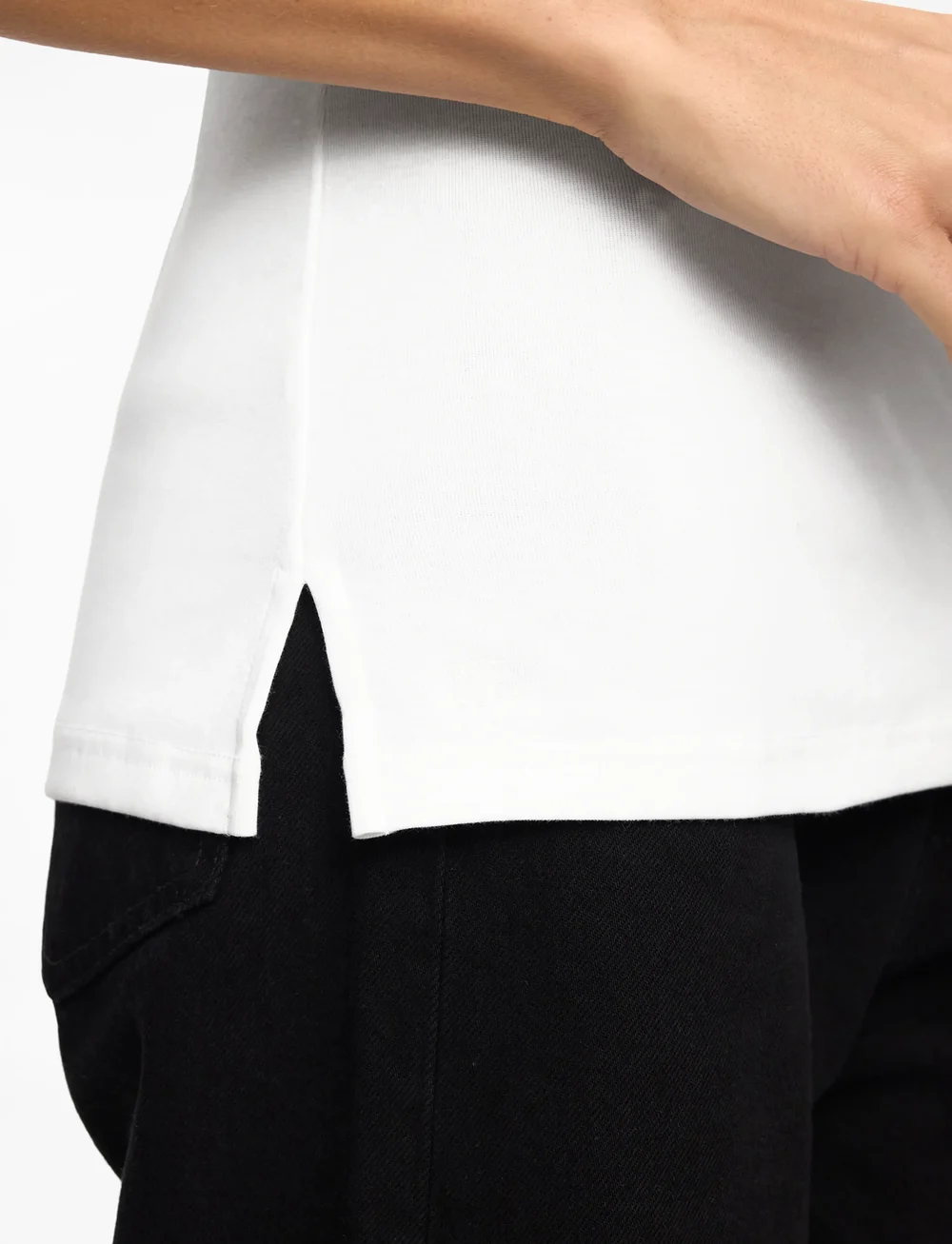 Lauren Ralph Lauren - Stretch Cotton Boatneck Tee - t-shirts - white - 5