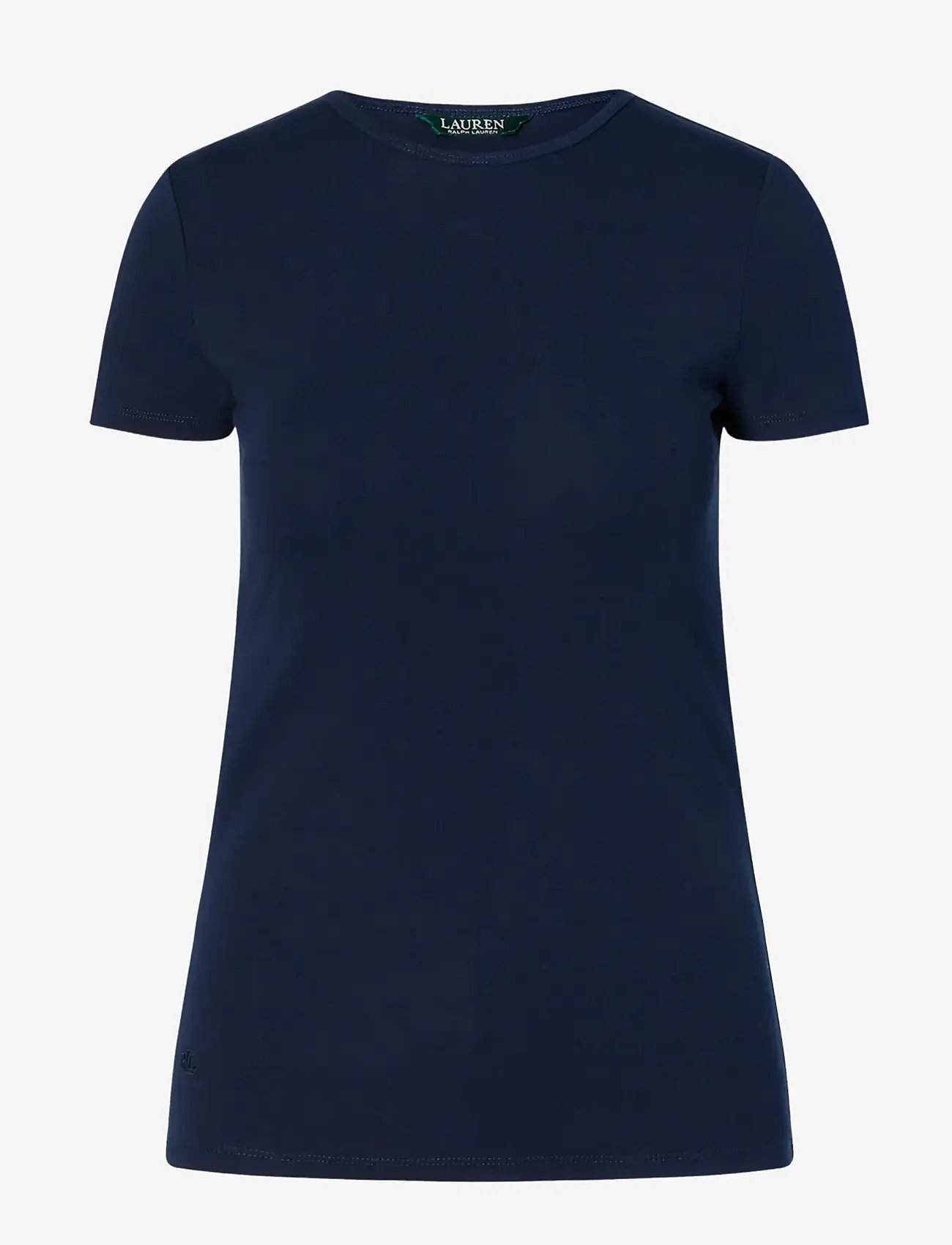 Lauren Ralph Lauren - Stretch Cotton Tee - t-shirts & tops - lauren navy - 1