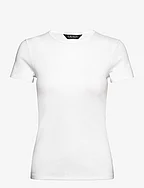 Cotton-Blend T-Shirt - WHITE
