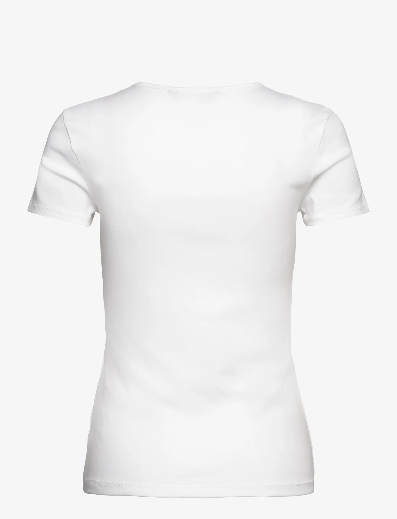 Lauren Ralph Lauren - Cotton-Blend T-Shirt - t-shirts - white - 1