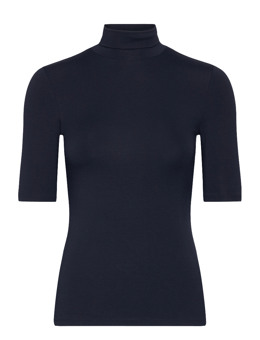 Lauren Ralph Lauren - Stretch Jersey Turtleneck - rúllukragar - lauren navy - 2