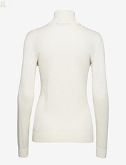 Lauren Ralph Lauren - Silk-Blend Roll Neck - megztiniai su aukšta apykakle - mascarpone cream - 1