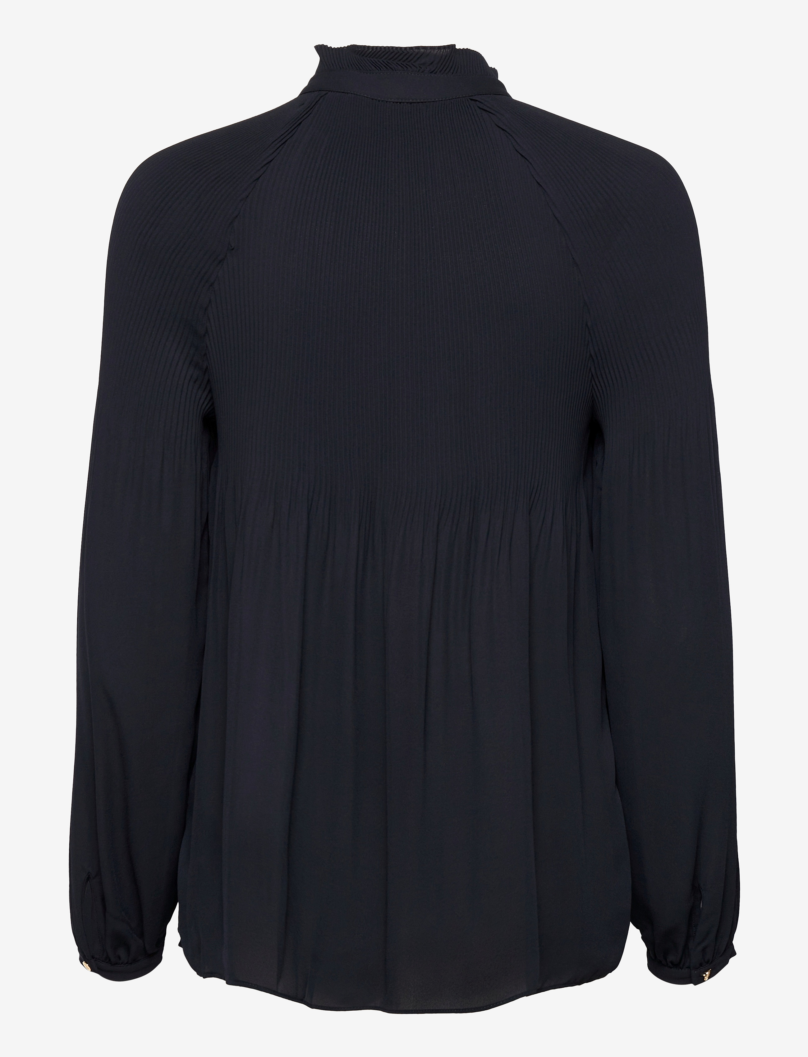 Lauren Ralph Lauren - Georgette Tie-Neck Top - lauren navy - 2