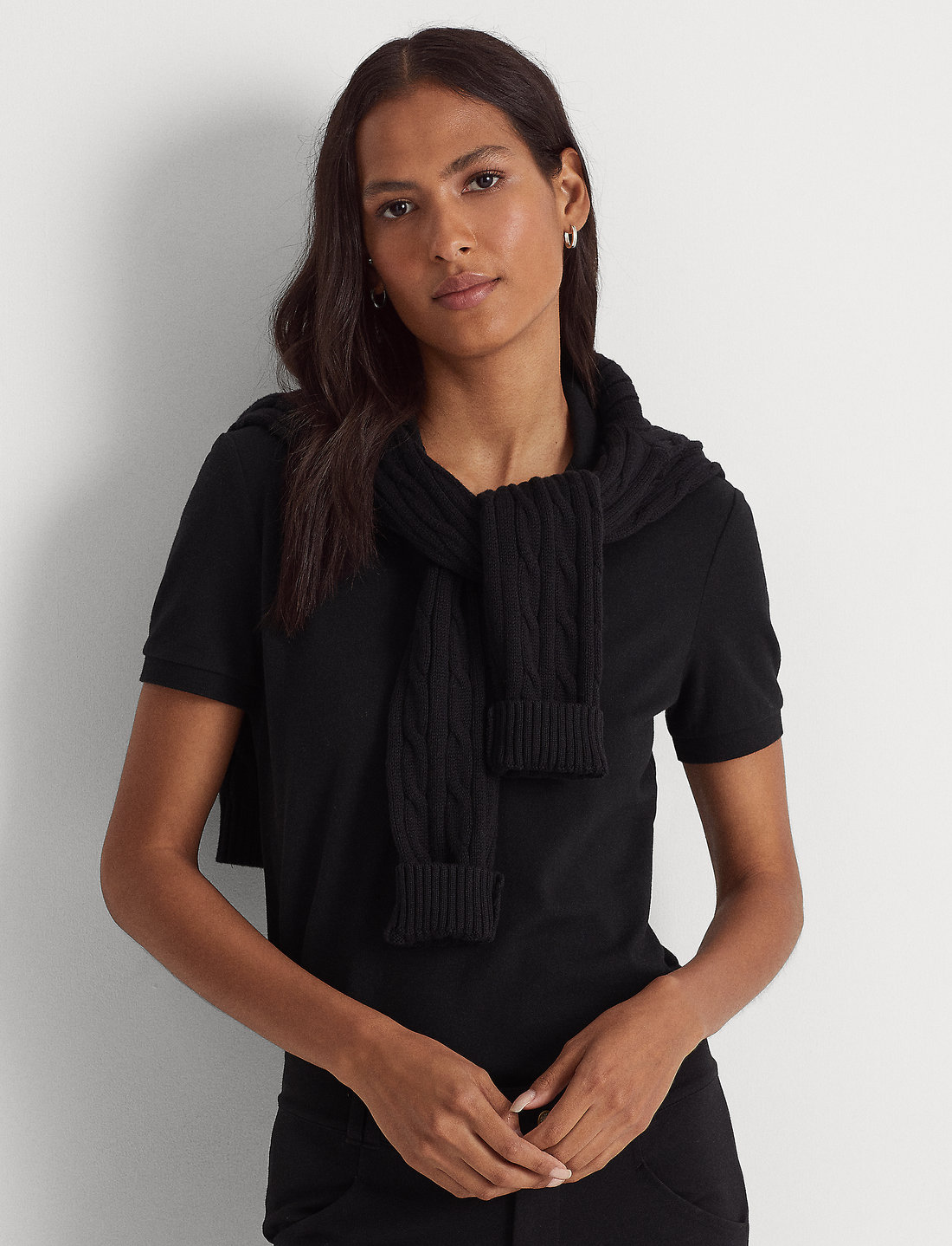 Ralph lauren pique polo clearance