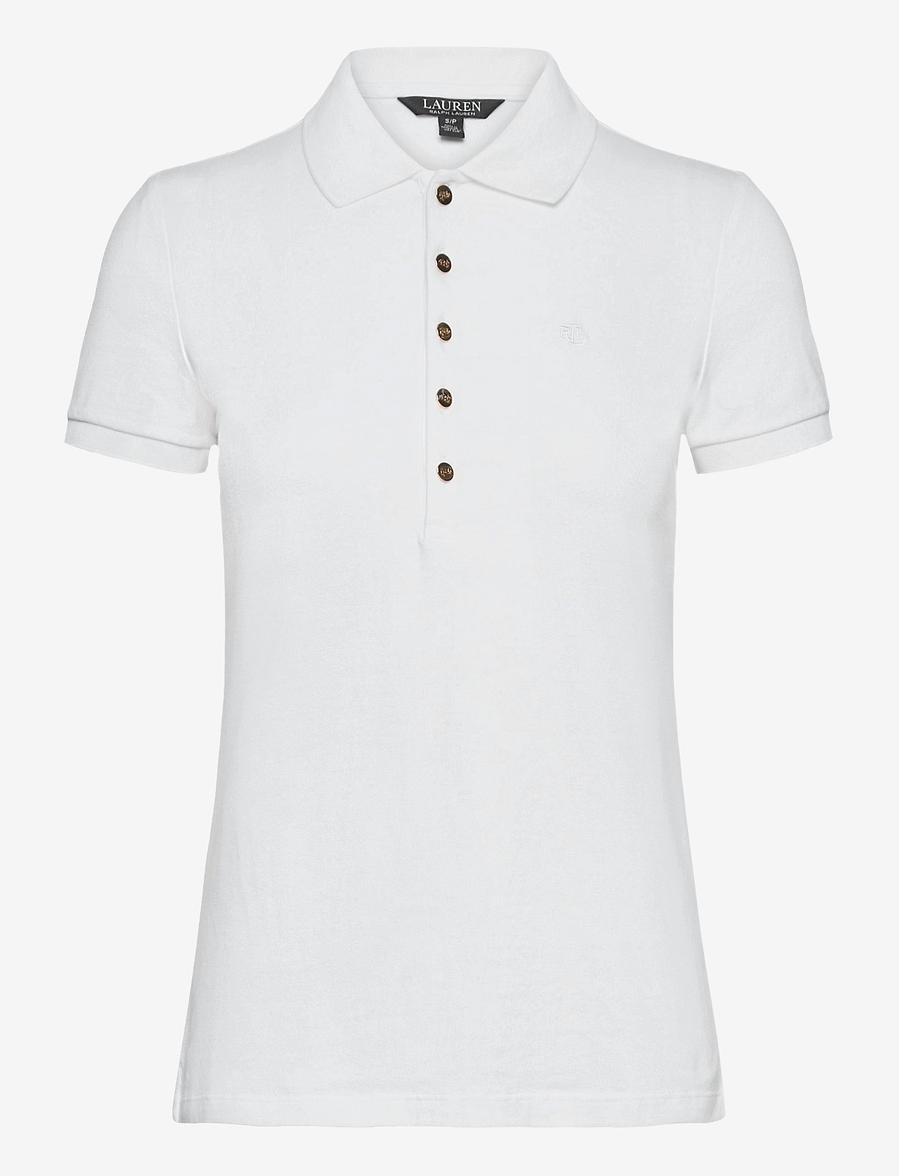 Lauren Ralph Lauren - Piqué Polo Shirt - white - 1