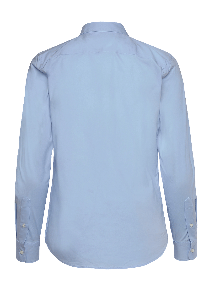 Lauren Ralph Lauren - 50S STRTCH NON IRON-LS SHIRT W/ CHS - chemises à manches longues - blue - 2