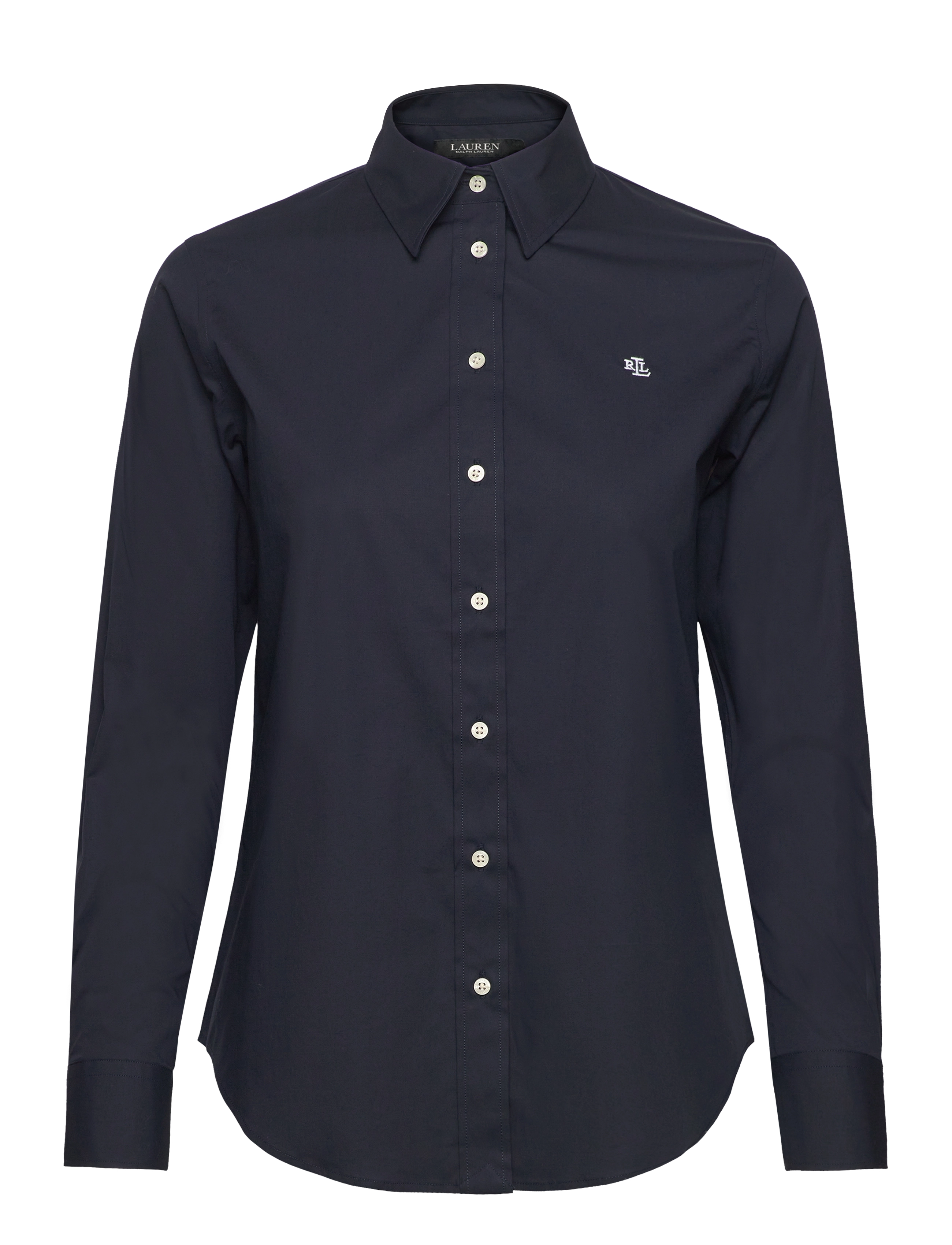 Lauren Ralph Lauren 50S STRTCH NON IRON-LS SHIRT W/ CHS - Bluser & Skjorter - LAUREN NAVY / navy