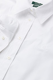 Lauren Ralph Lauren - Easy Care Stretch Cotton Shirt - koszule z długimi rękawami - white - 3