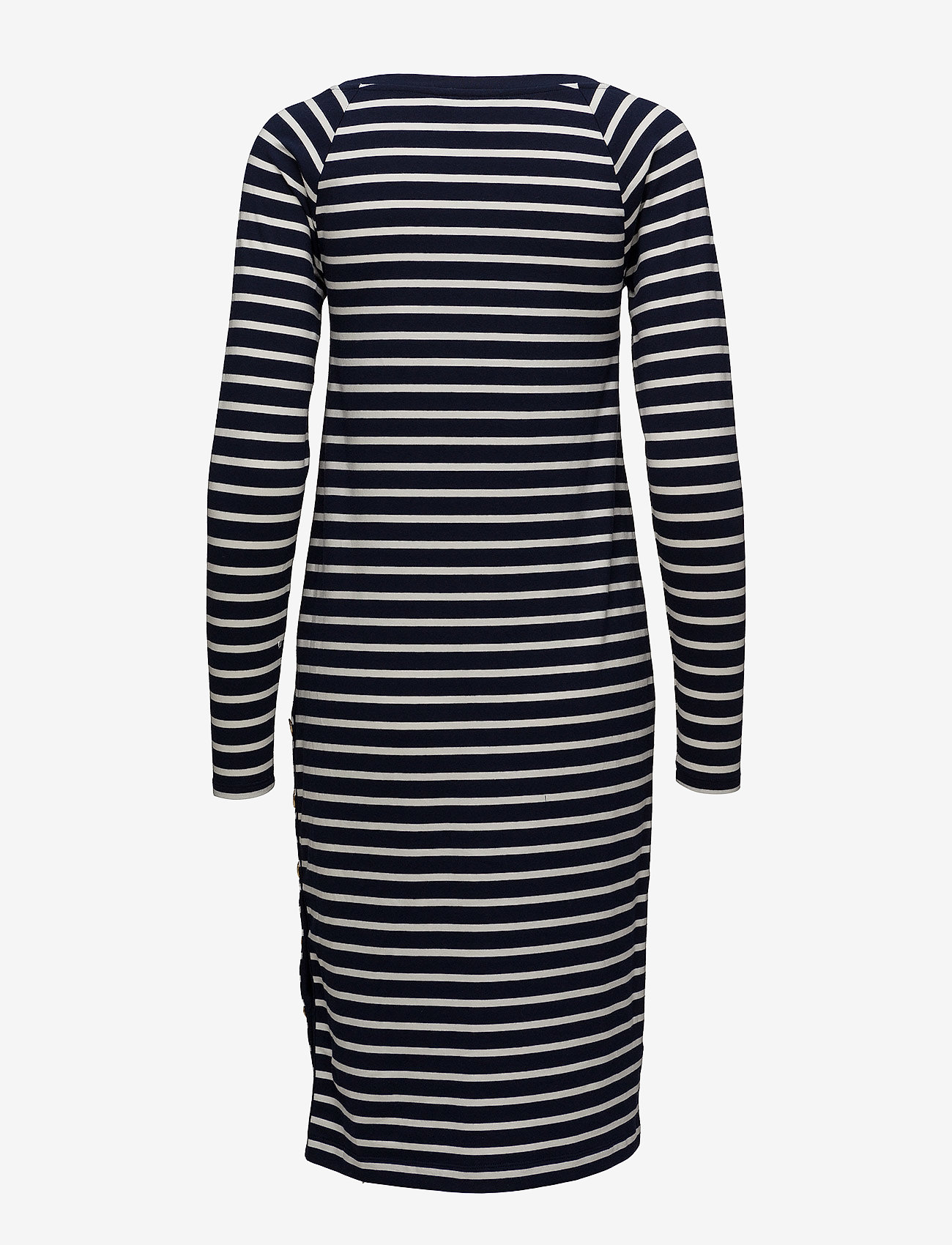 Lauren Ralph Lauren - LT WT ST PIMA MODAL-DRESS - navy/mascarpone c - 1