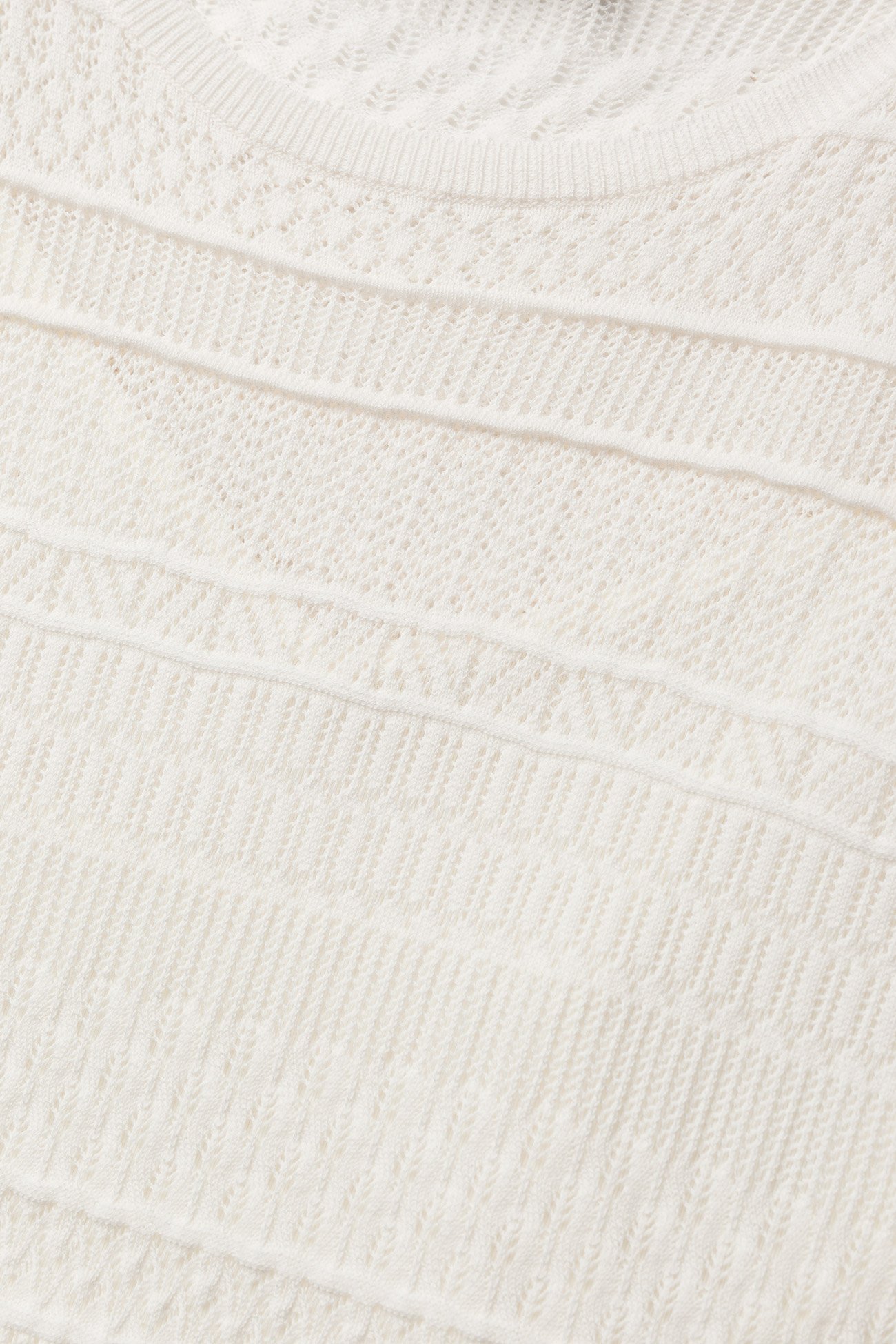 Lauren Ralph Lauren - COTTON NYLON-S/S CN DRESS - mascarpone cream - 2