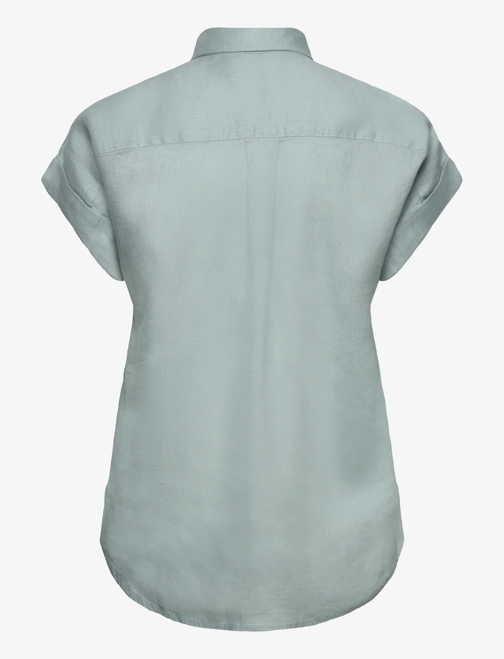 Lauren Ralph Lauren - Relaxed Fit Linen Short-Sleeve Shirt - linased särgid - aqua pearl - 1